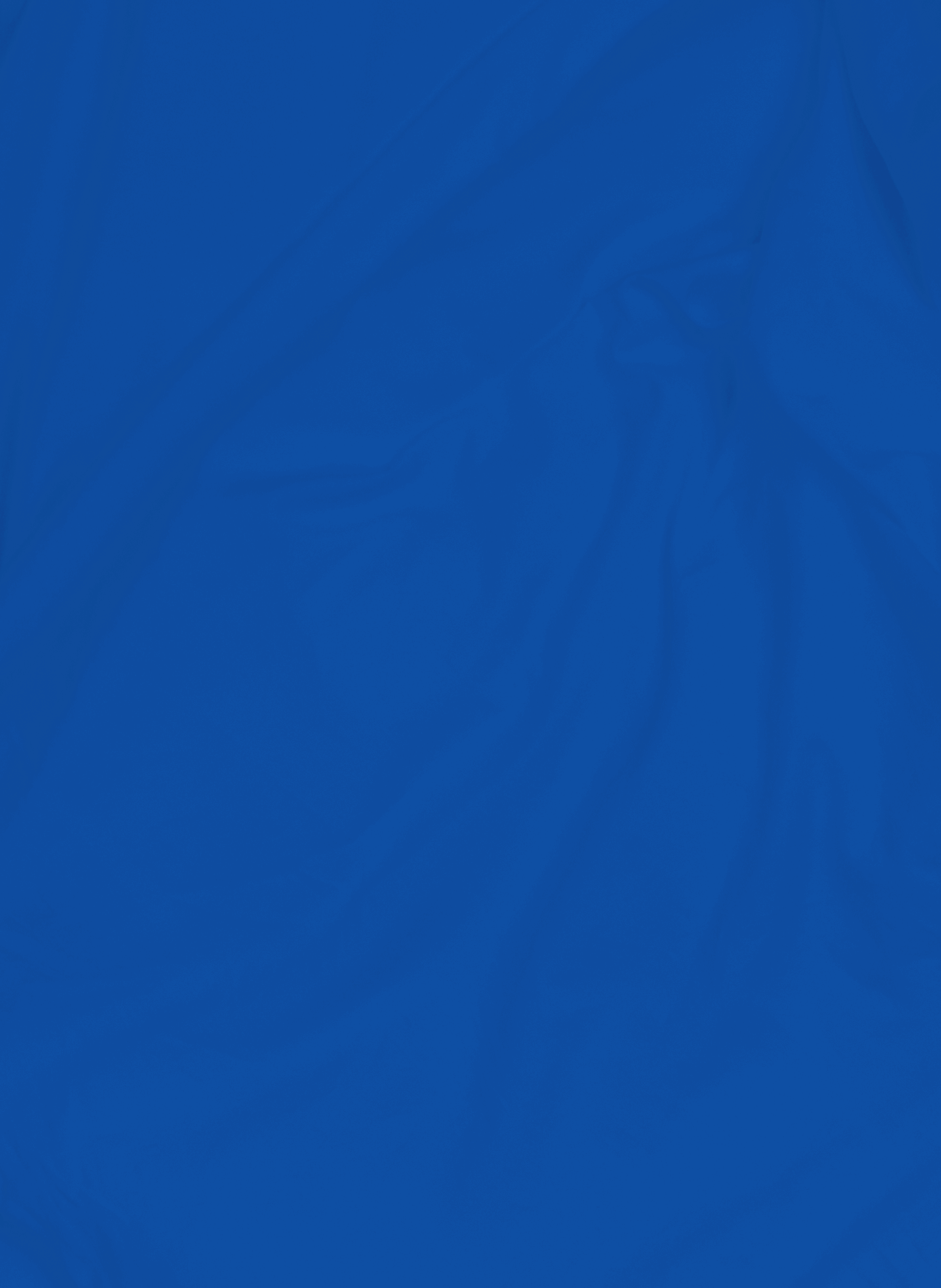 Drap housse en coton Bleu