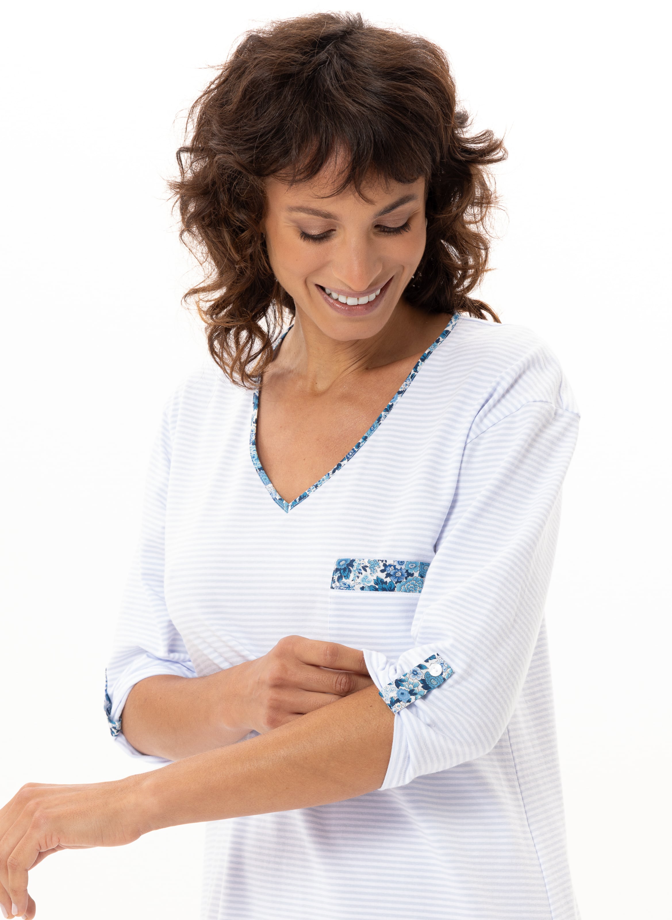 Cotton night shirt LE CHAT Multicolored