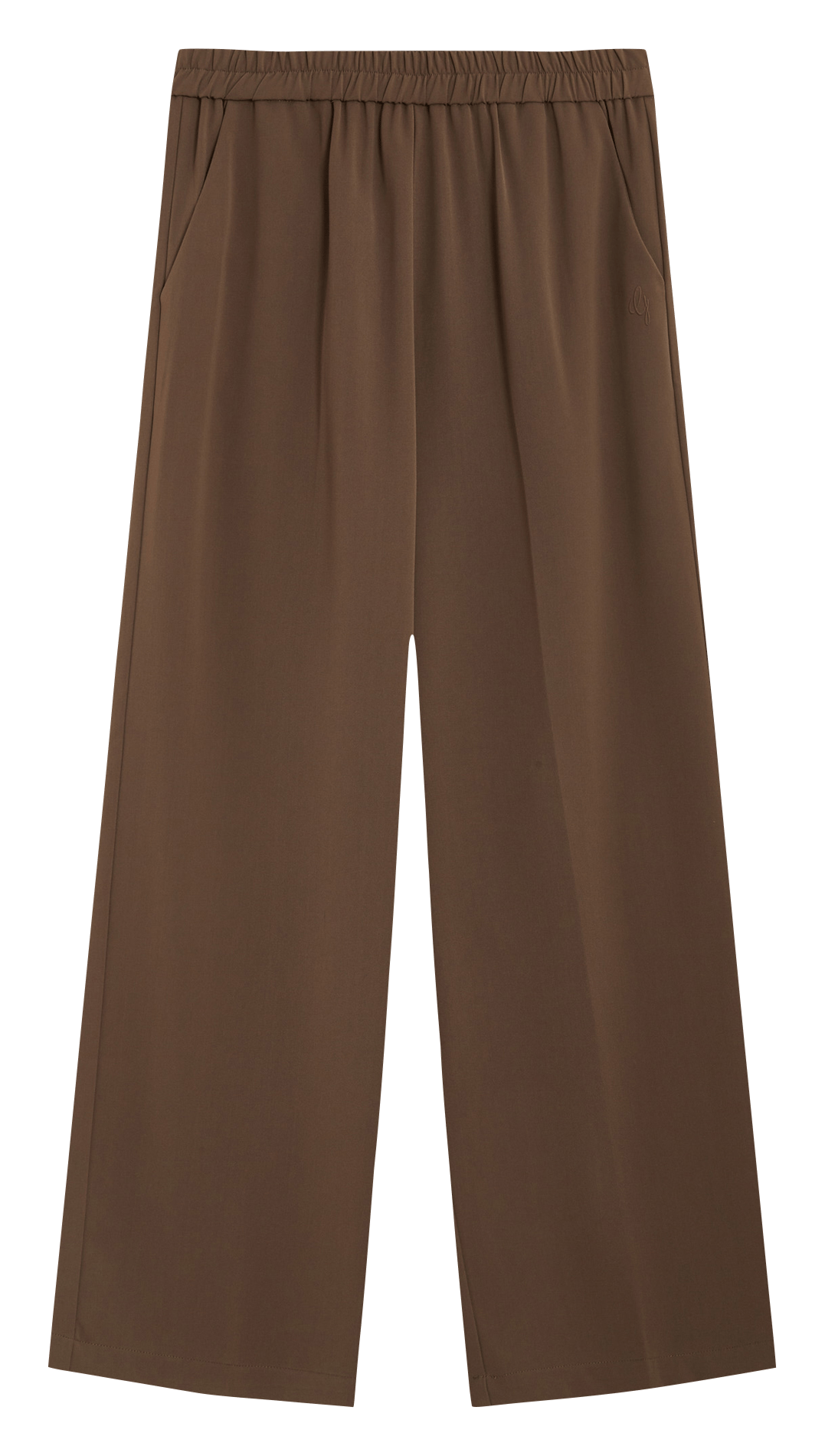 Rechte broek met halfhoge taille GRACE ET MILA Bruin