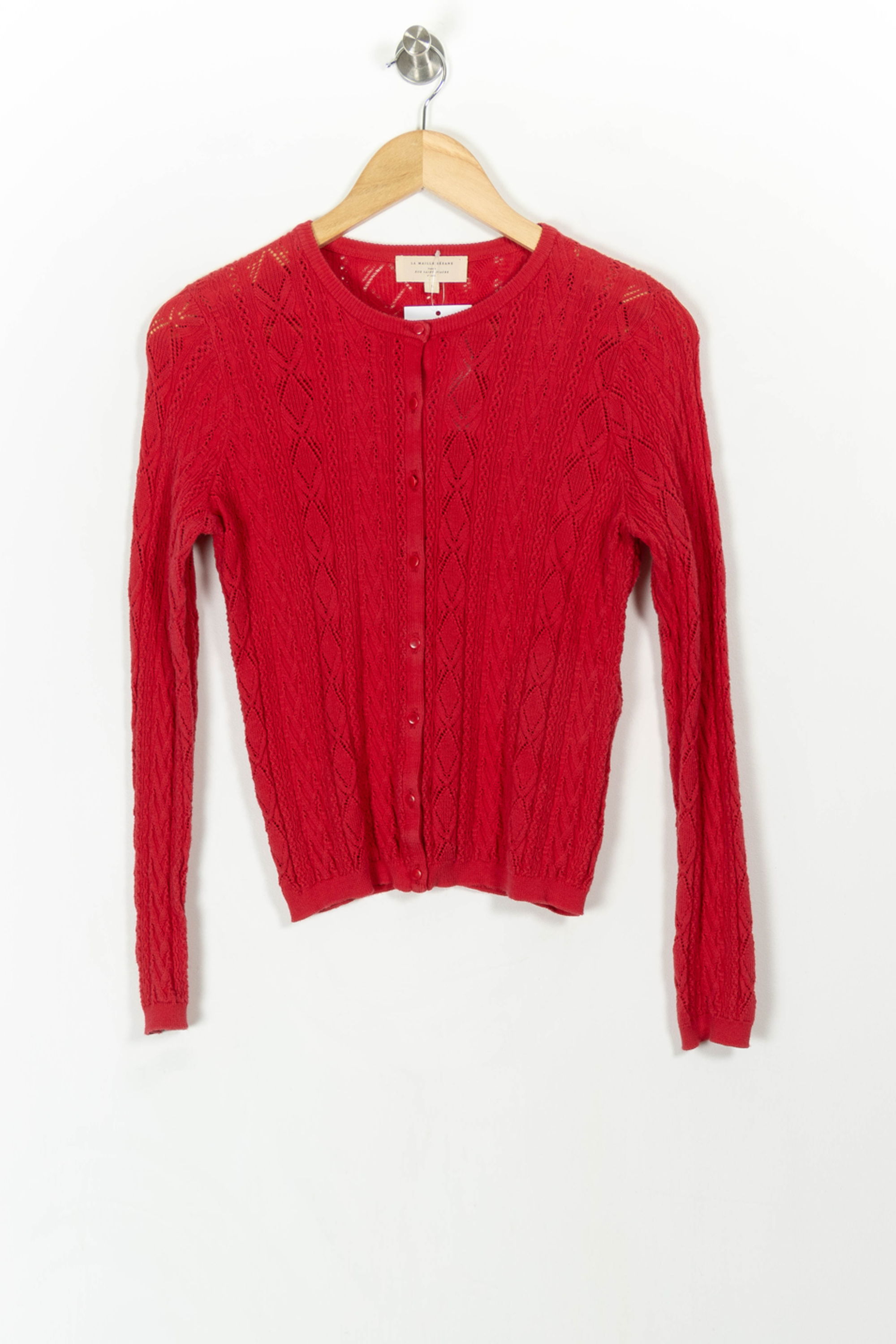 Cardigan SEZANE - Seconde main Rouge