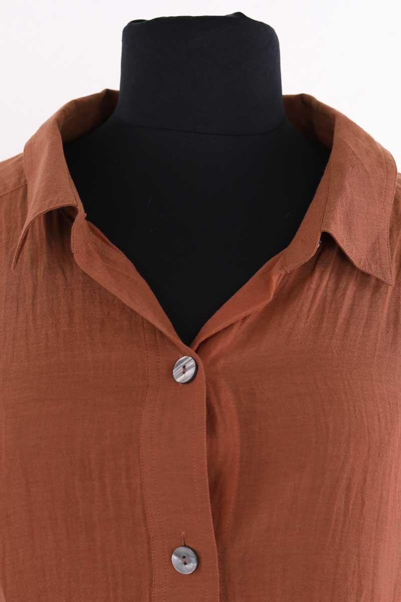 Shirt THEORY - Seconde Main Brown