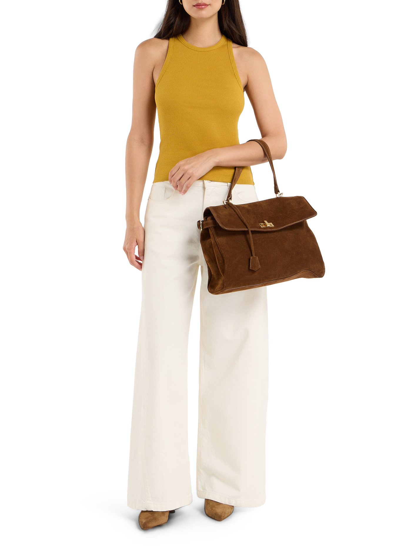 Felly leather handbag SAISON 1865 Brown