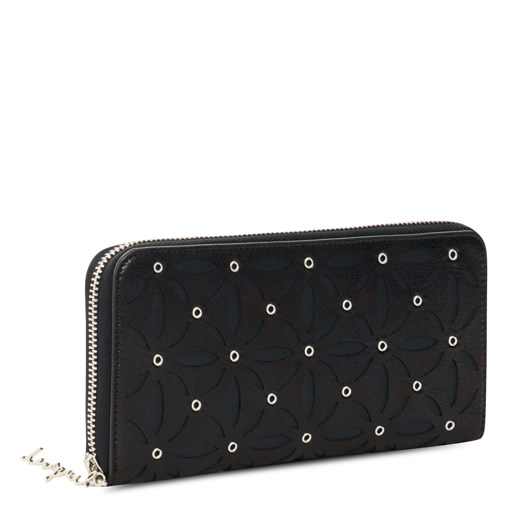 Portefeuille zippé DESIGUAL Noir