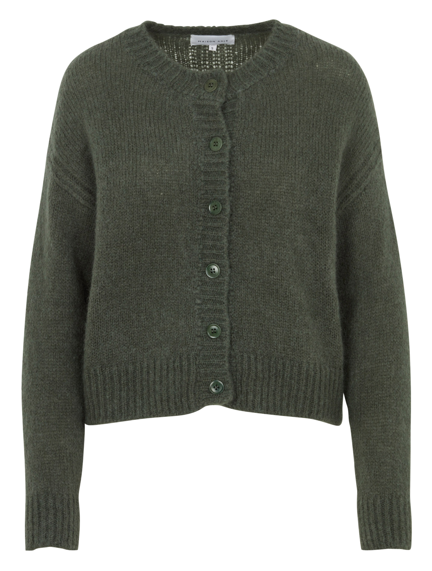 Gilet oversize en laine mélangée MAISON ANJE