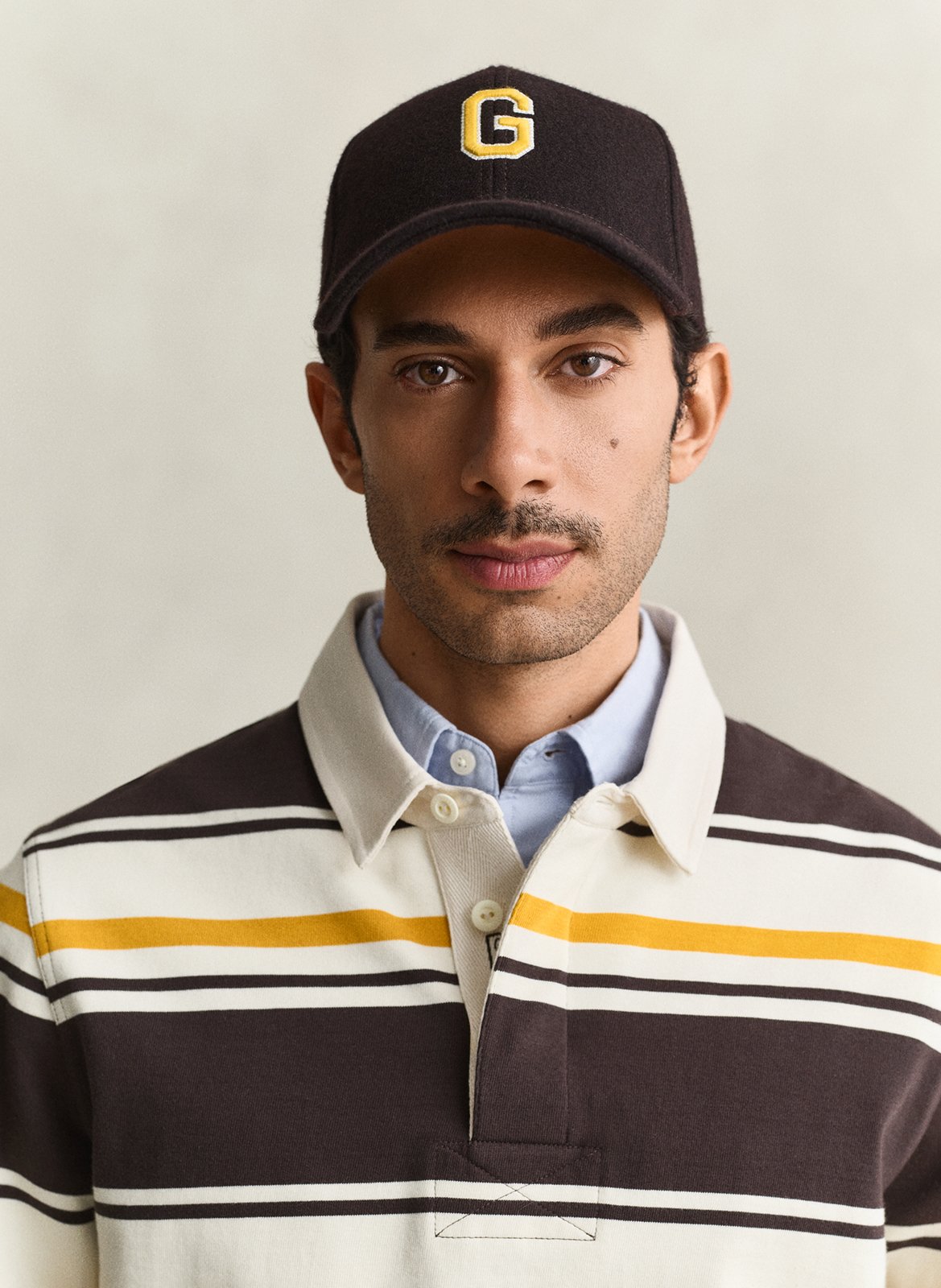 Casquette en laine mélangée GANT Marron