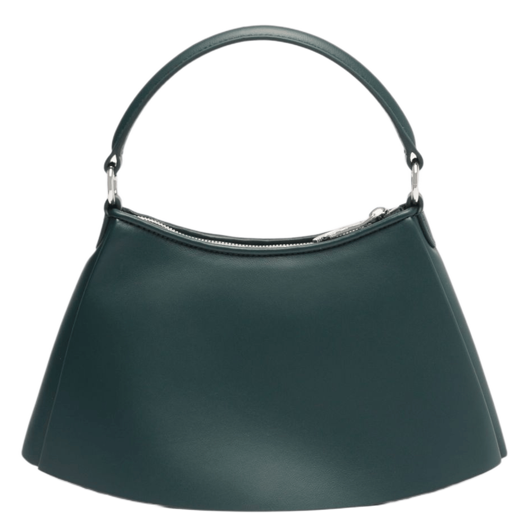 Sac à main petit Lenglen Défilé en cuir LACOSTE Grun