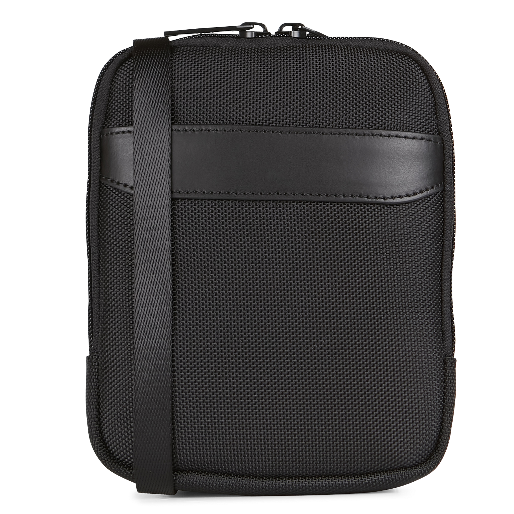 Strukturierte Umhängetasche SAISON 1865 Schwarz