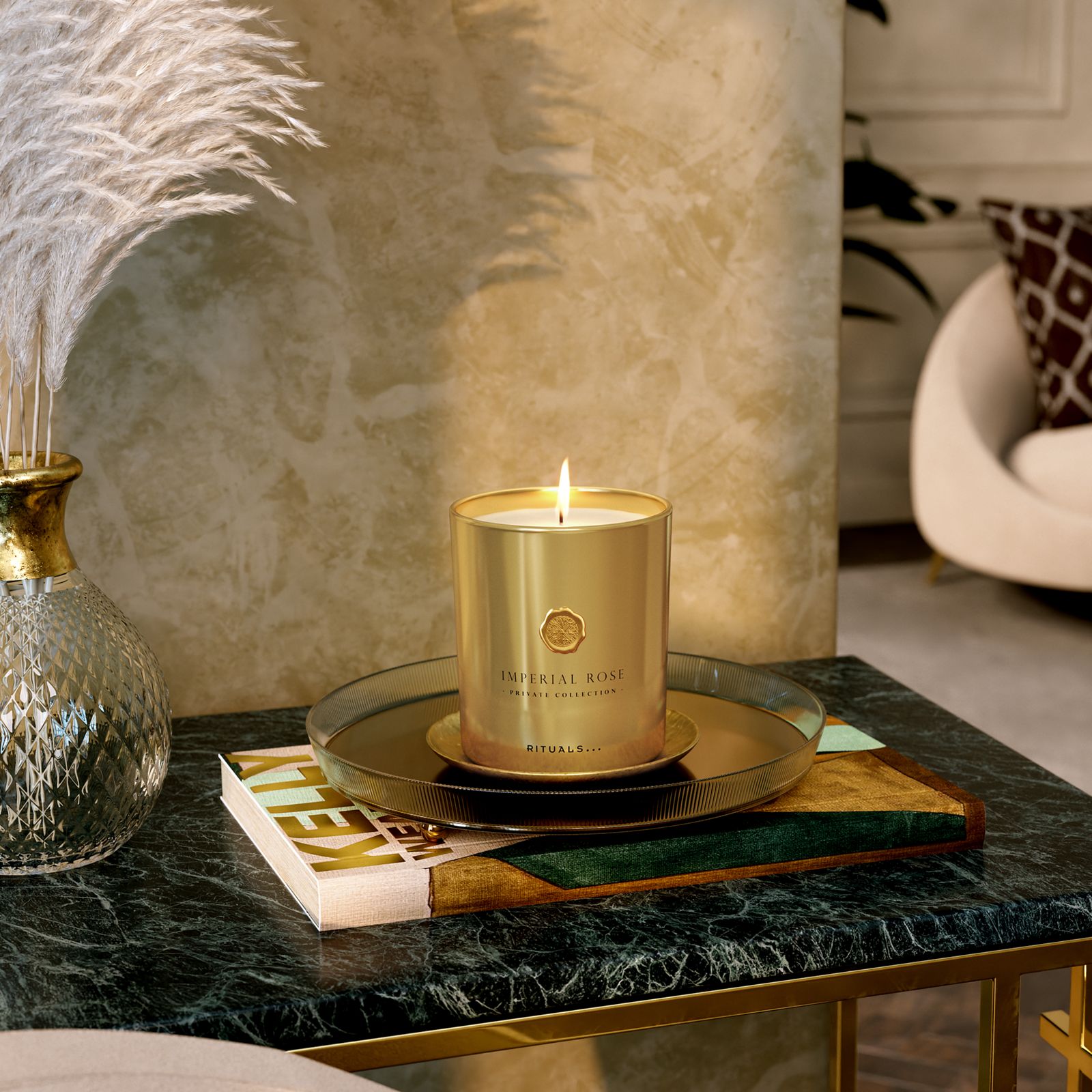 Imperial Rose - Scented Candle No color