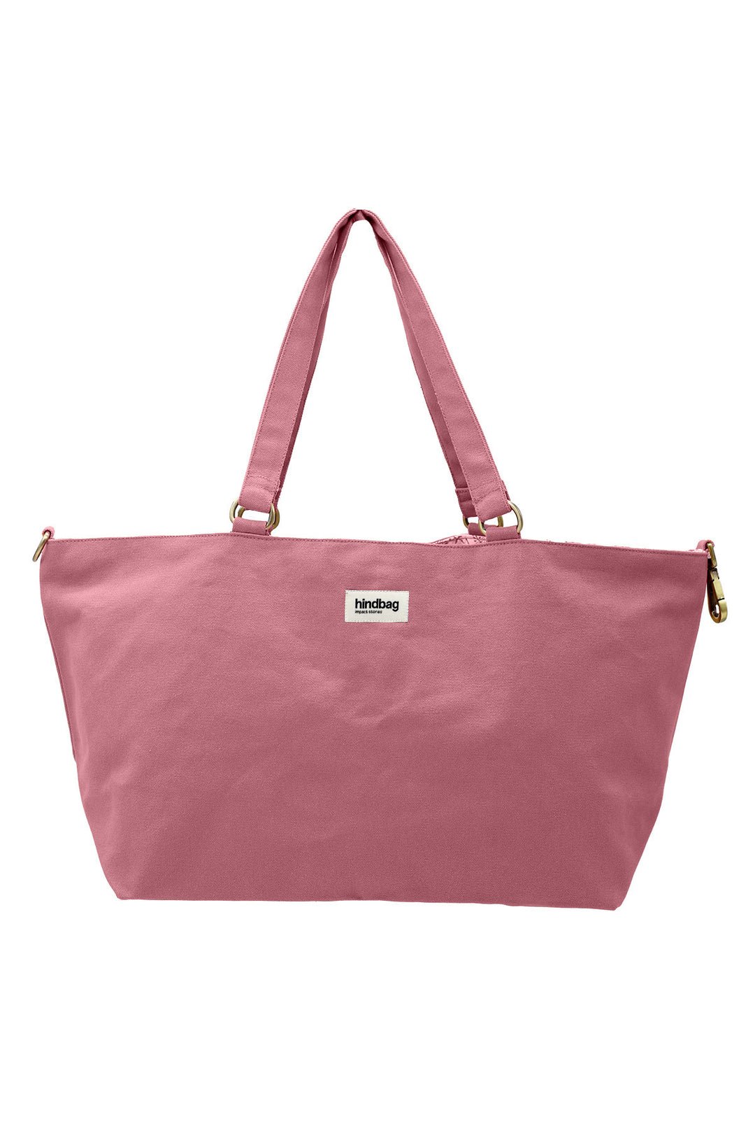 Cotton tote bag HINDBAG Pink