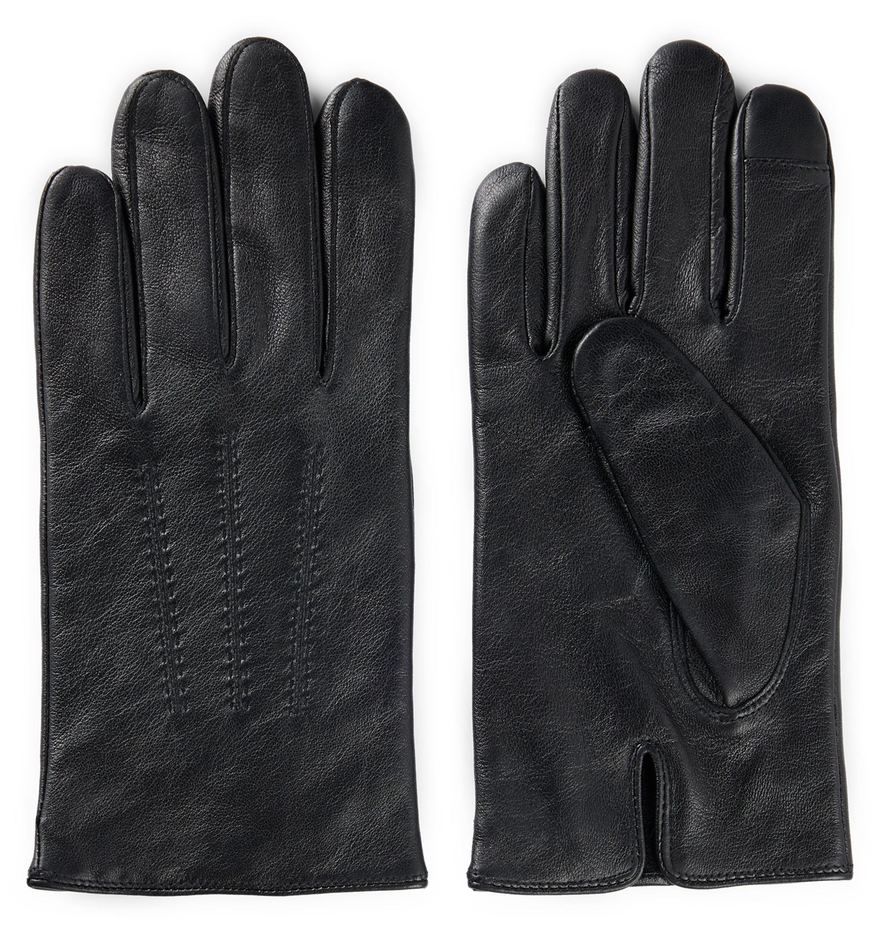 Gants en cuir BOSS Black