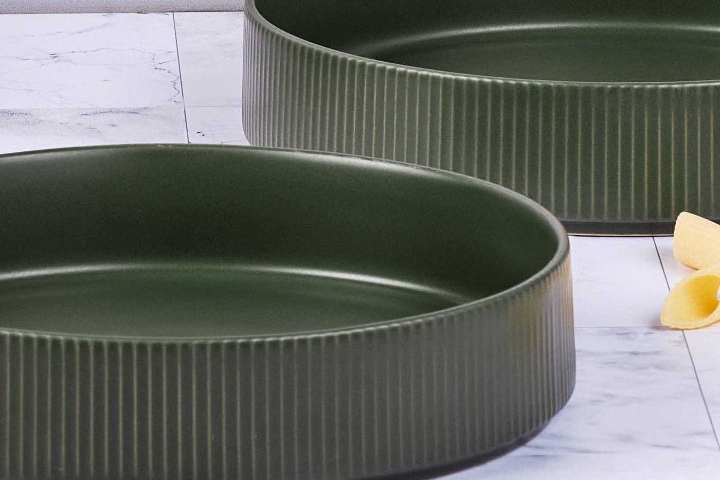 Scandi deep plate BJORN Green