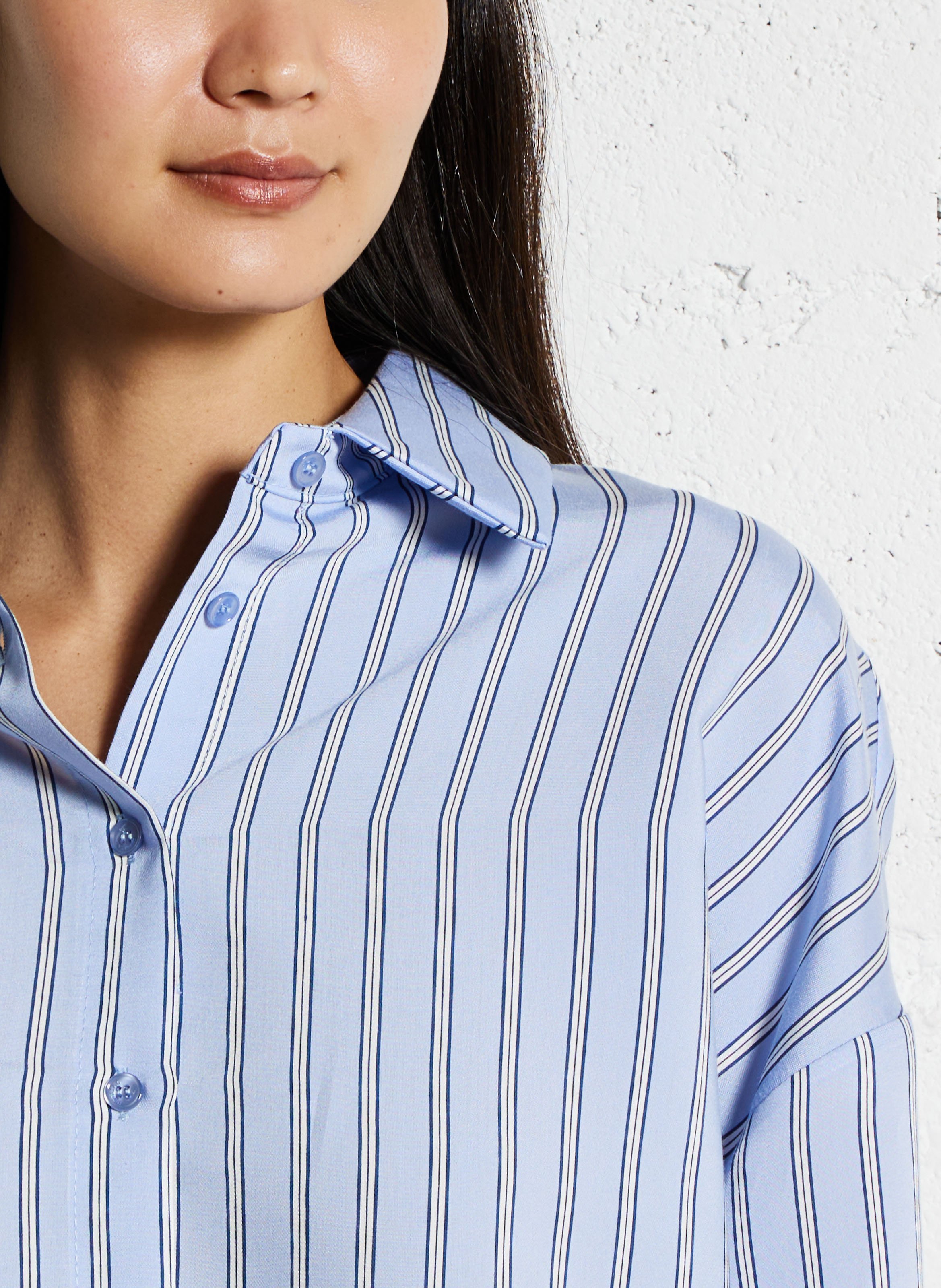 Chemise ample rayée IMPERIAL Bleu