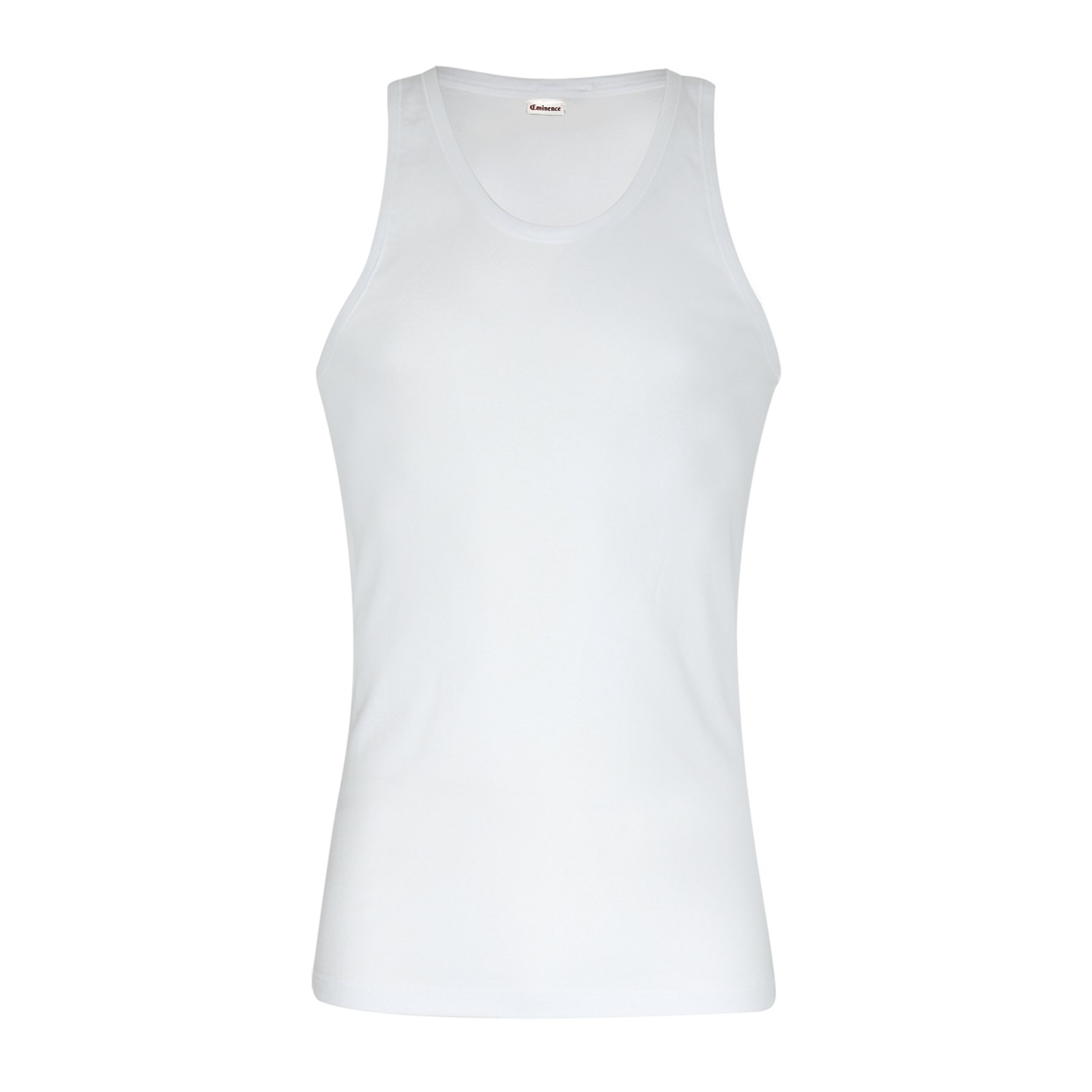 Men's premium pure cotton tank top by Eminence EMINENCE White