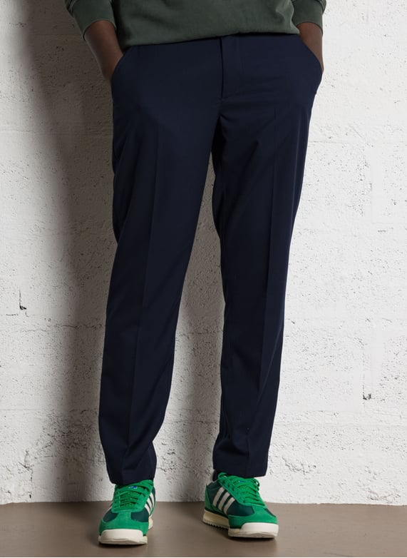 Straight-leg suit pants | Blue by LES DEUX Straight-leg suit pants Blue
