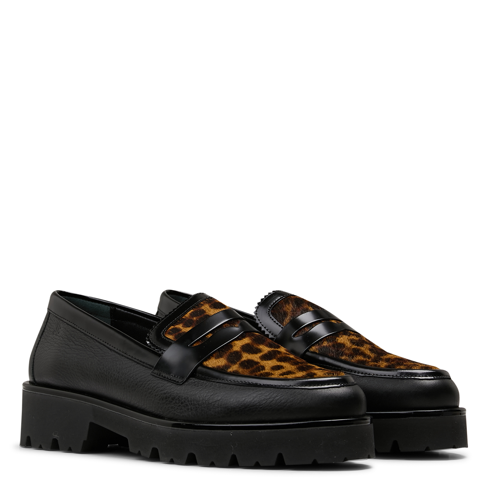 Mocassins en cuir JB MARTIN Noir
