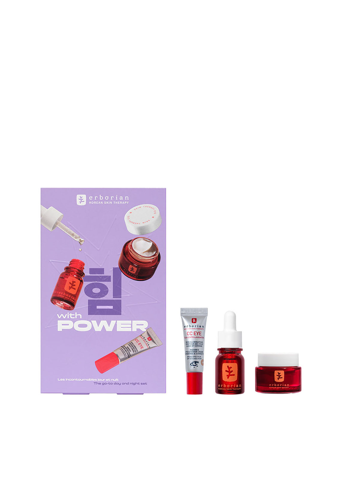 SKIN THERAPY EYE x SKIN THERAPY OIL x CC EYE ERBORIAN Doré