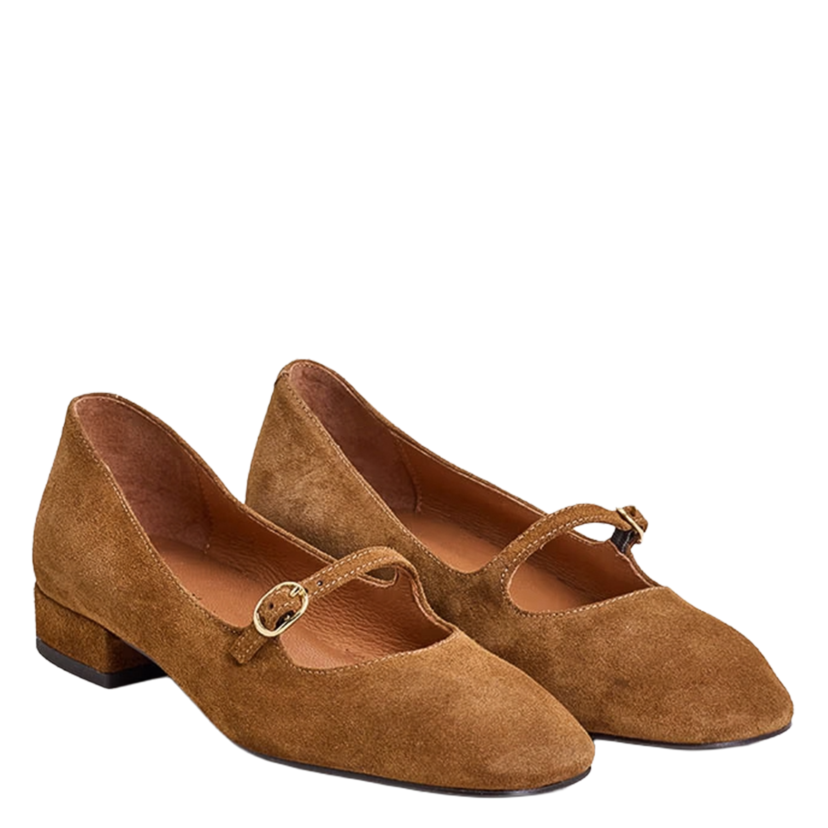 Leather Mary Janes JONAK Brown