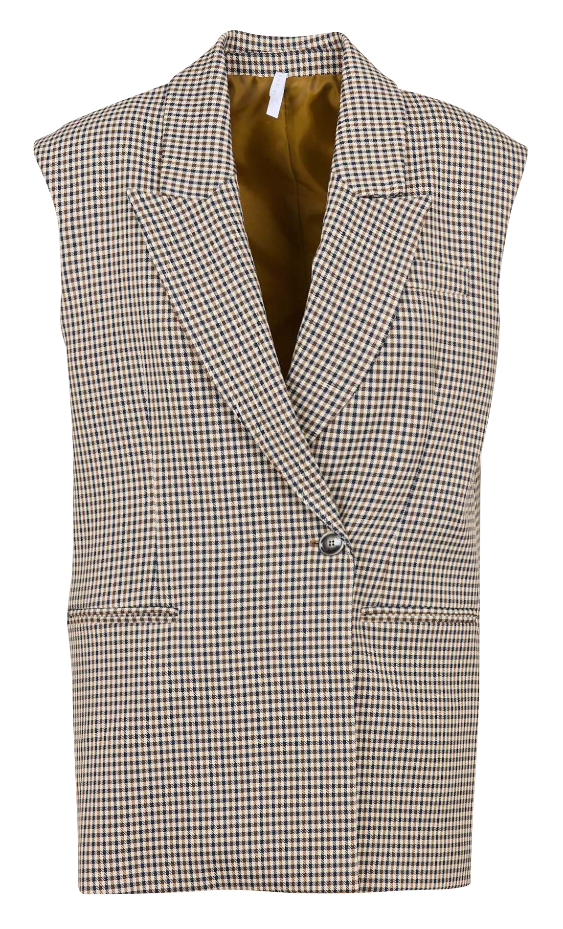 Veste de tailleur à carreaux IMPERIAL Beige