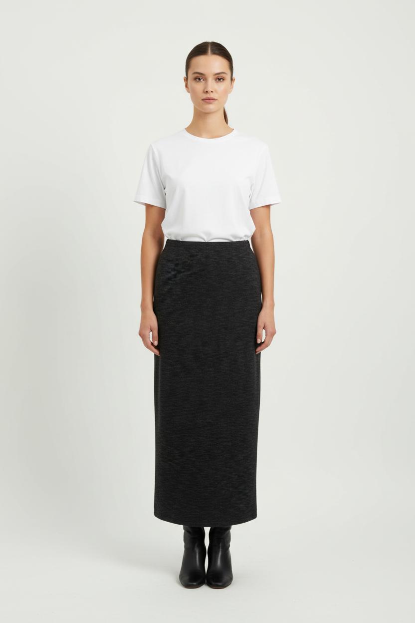 Long skirt MAX MARA - Seconde Main Grey