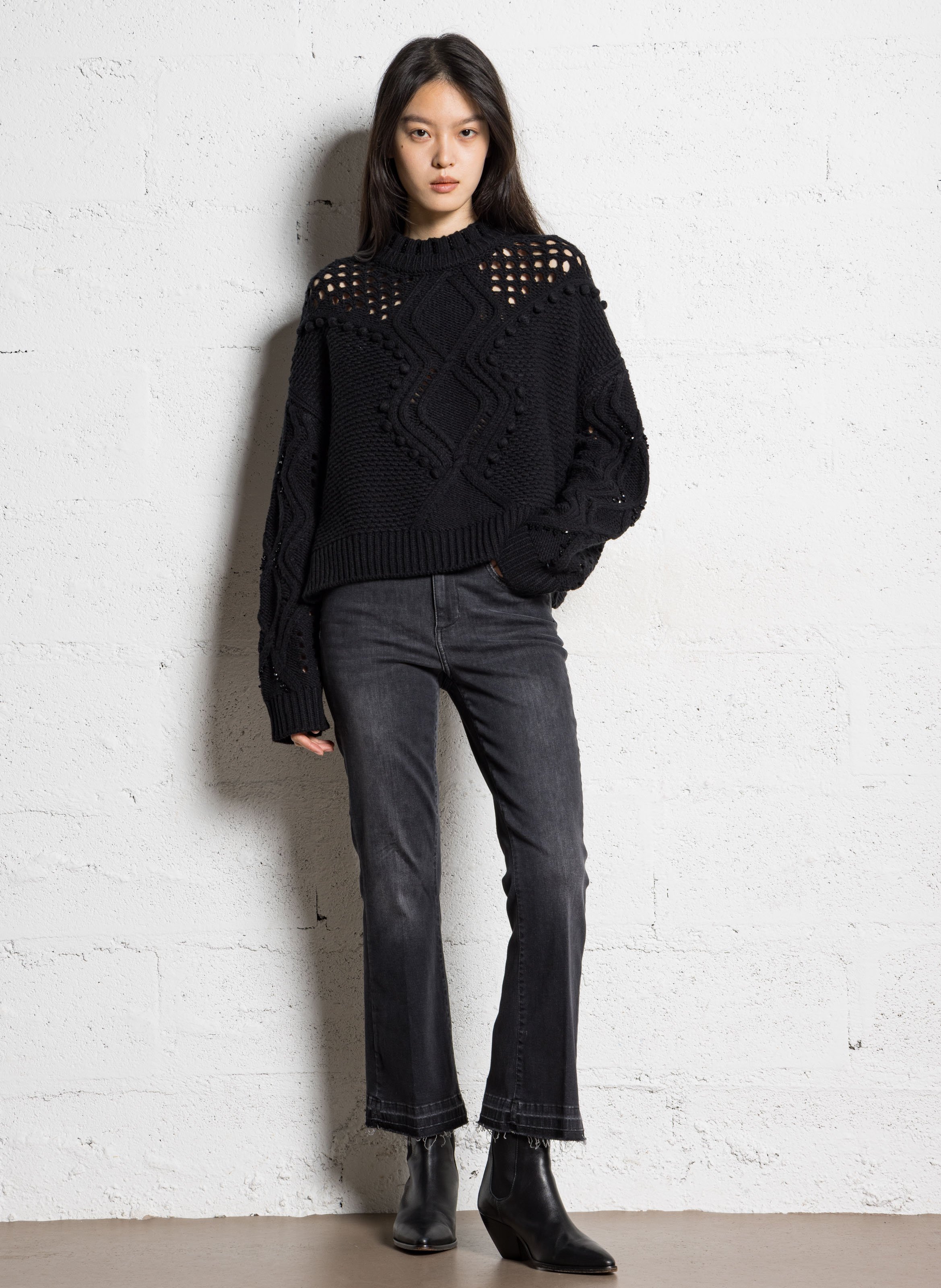 Bootcut-Jeans LIU JO Schwarz