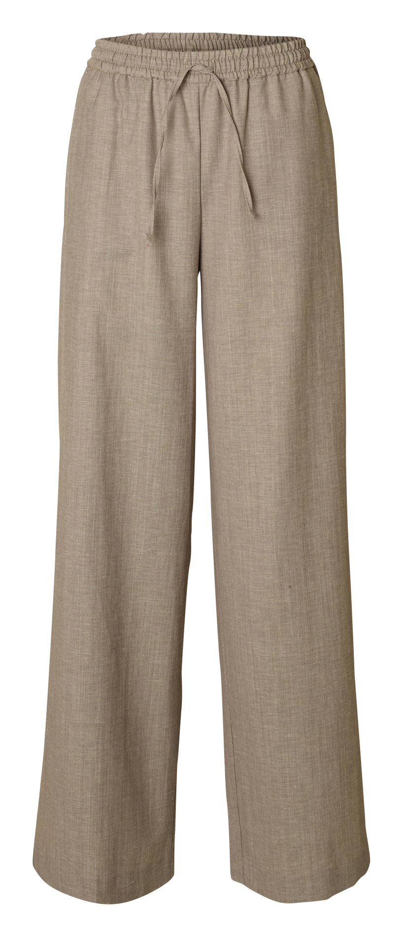Pantalon droit SELECTED Beige