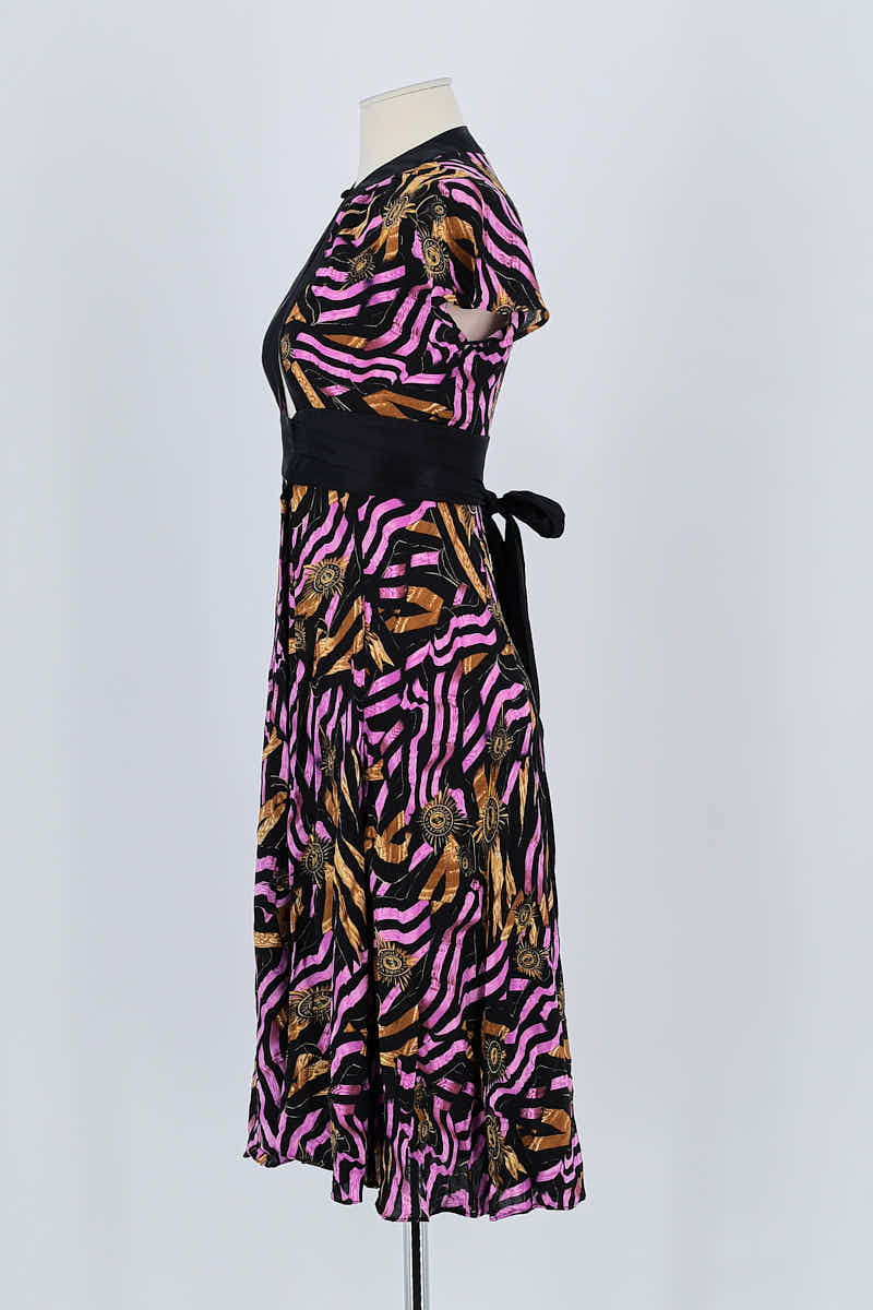 Dress DIANE VON FURSTENBERG - Seconde Main Black