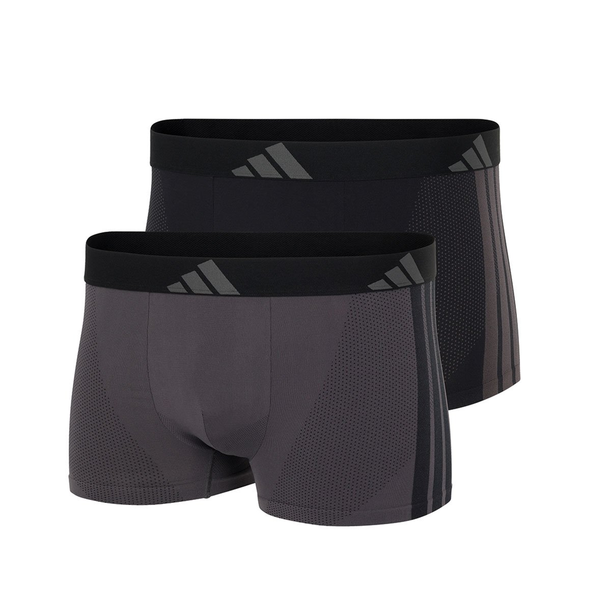 Set of 2 Adidas Sport Micro Stretch Trunk Boxers ADIDAS UNDERWEAR Grey
