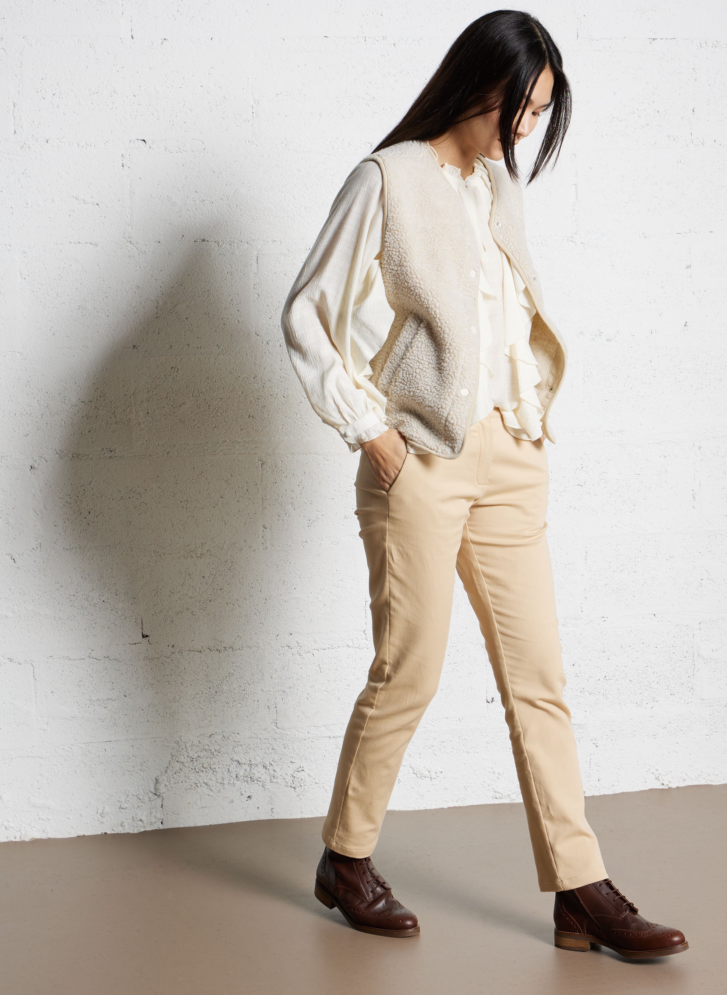 Bottines en cuir MELLOW YELLOW Marron