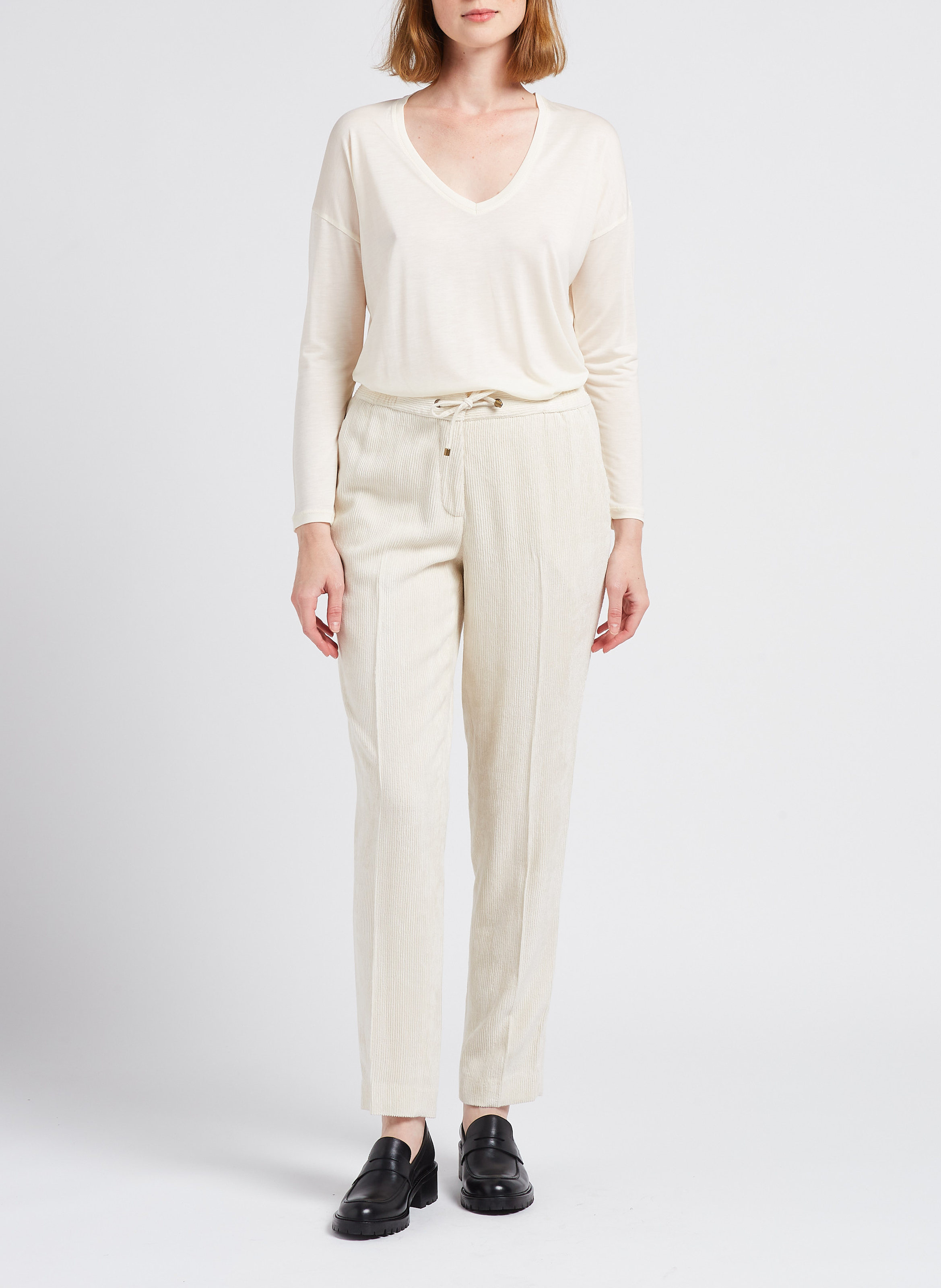 Leder-Mokassins mit Absatz MELLOW YELLOW Schwarz