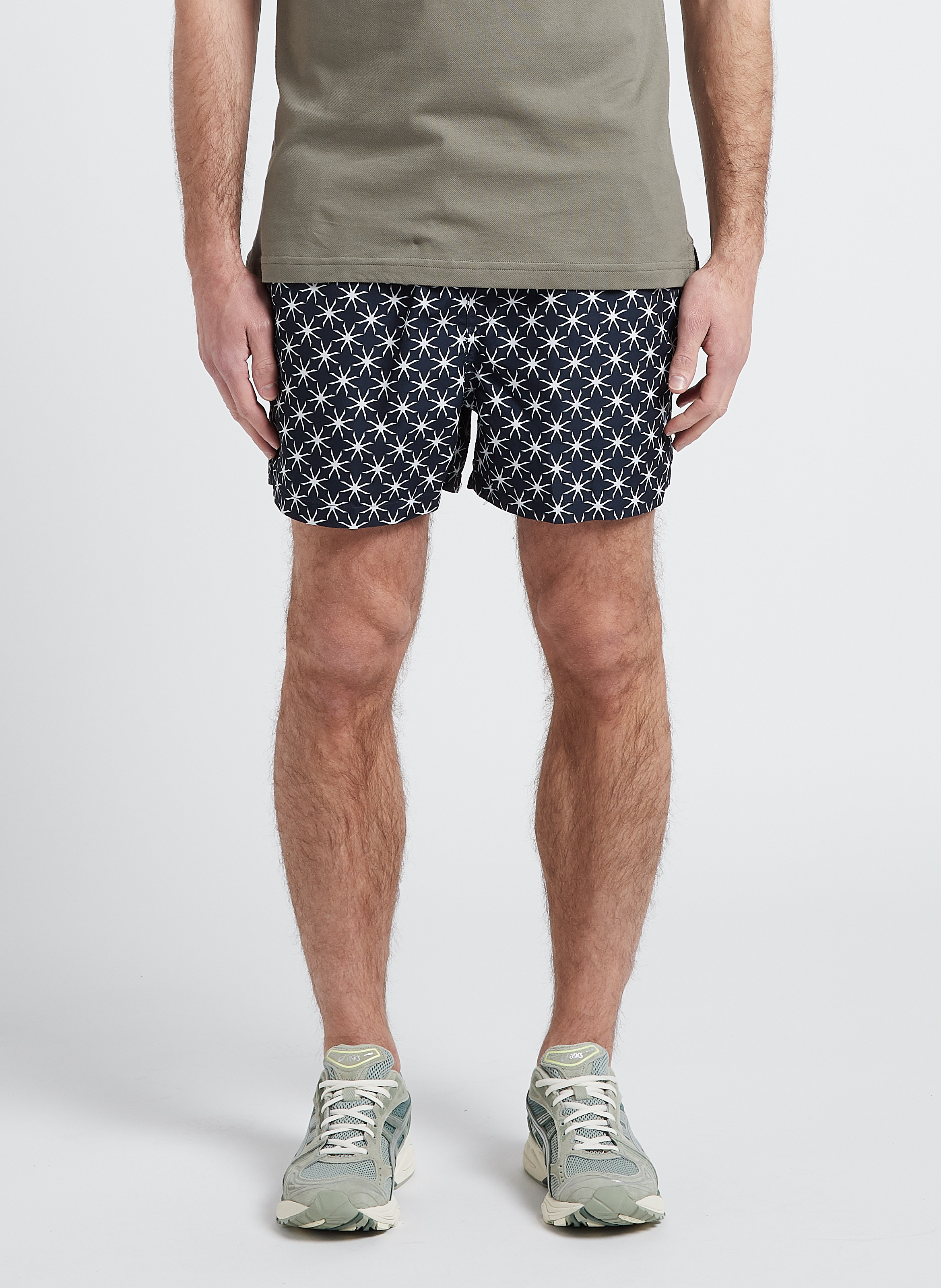 Short de bain rayé  SELECTED Bleu