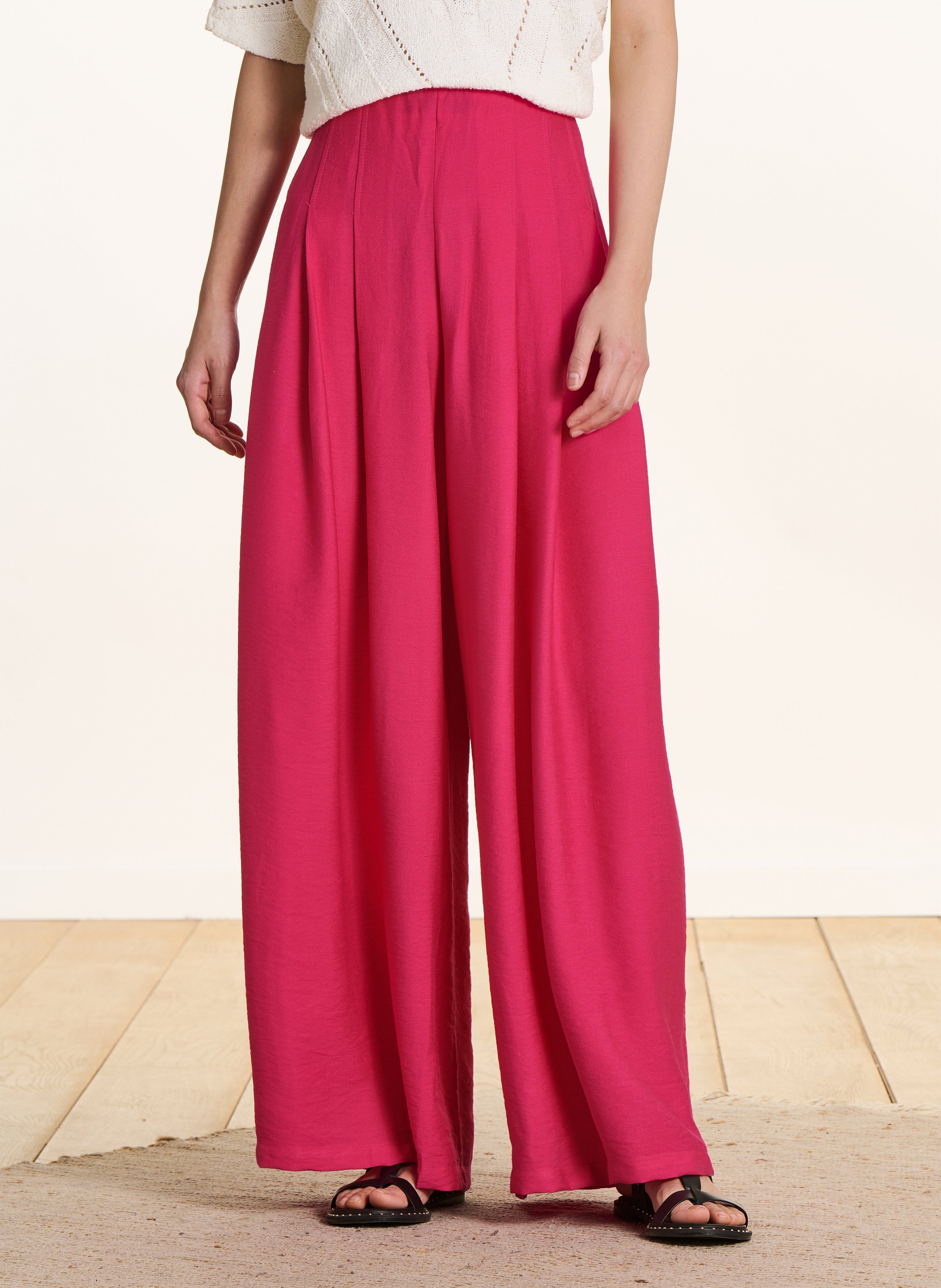 Azawood - Weite Hose mit hohem Bund LA FEE MARABOUTEE