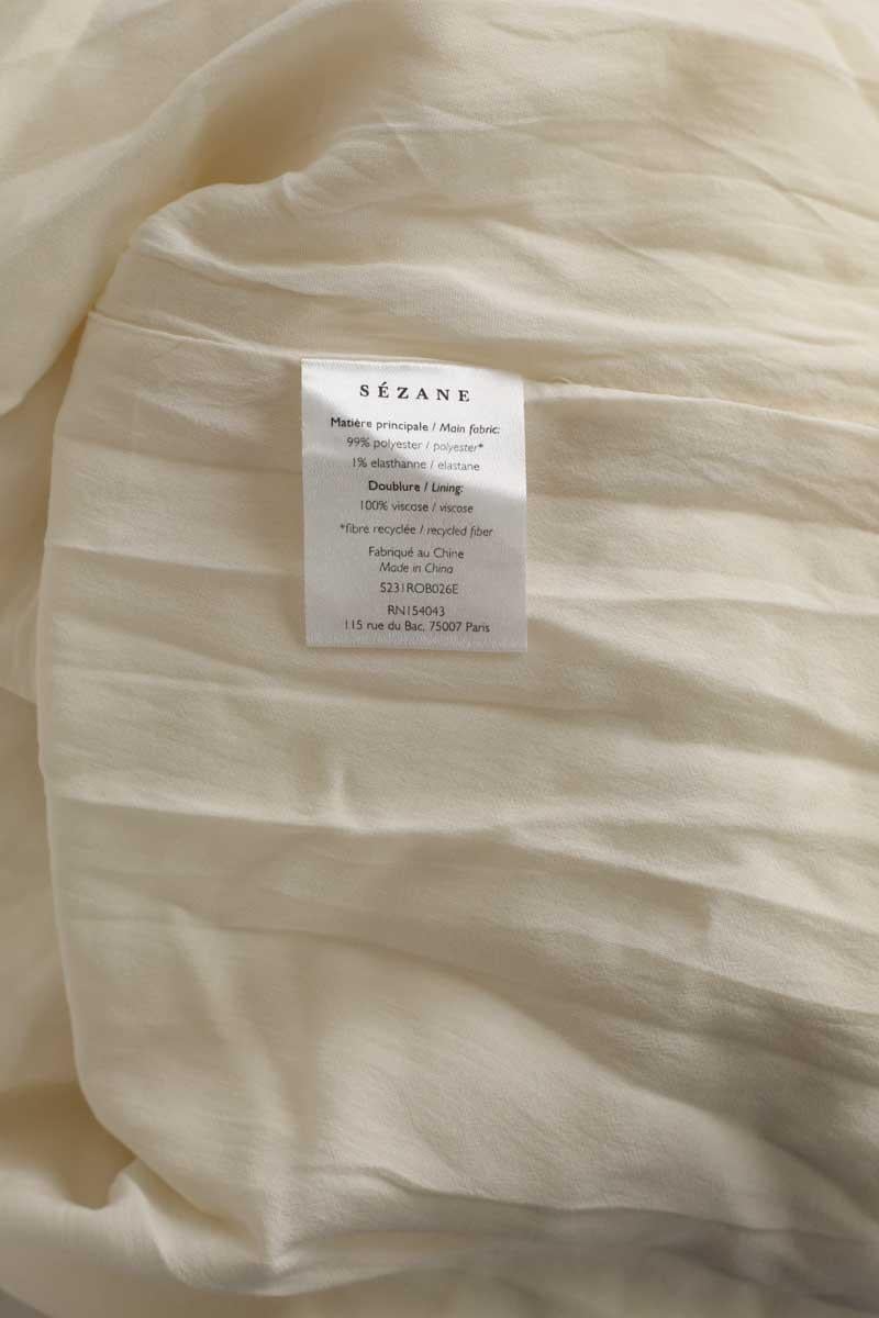 Robe SEZANE - Seconde main Blanc