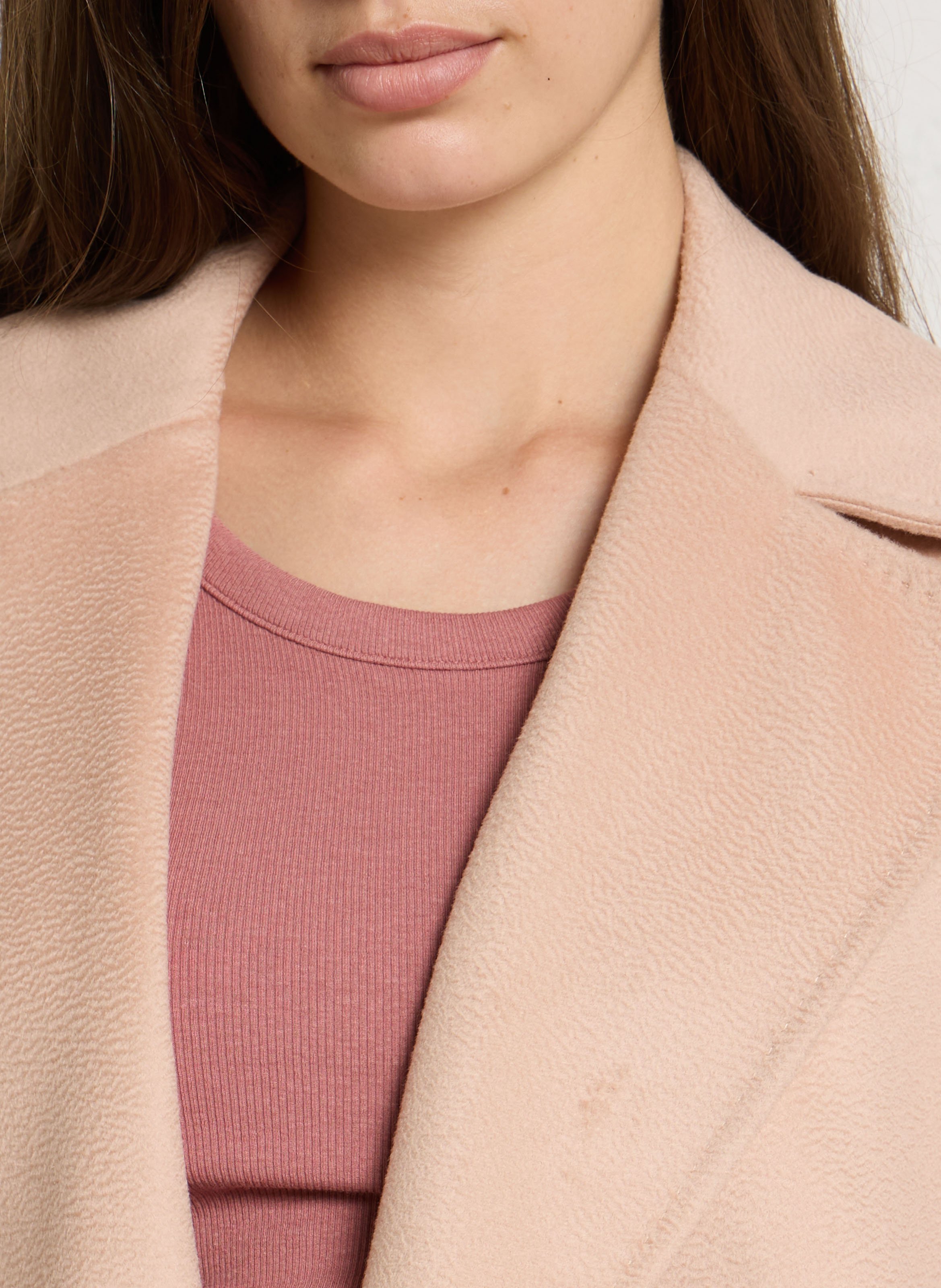 Manteau en laine MAX MARA WEEK END Rose