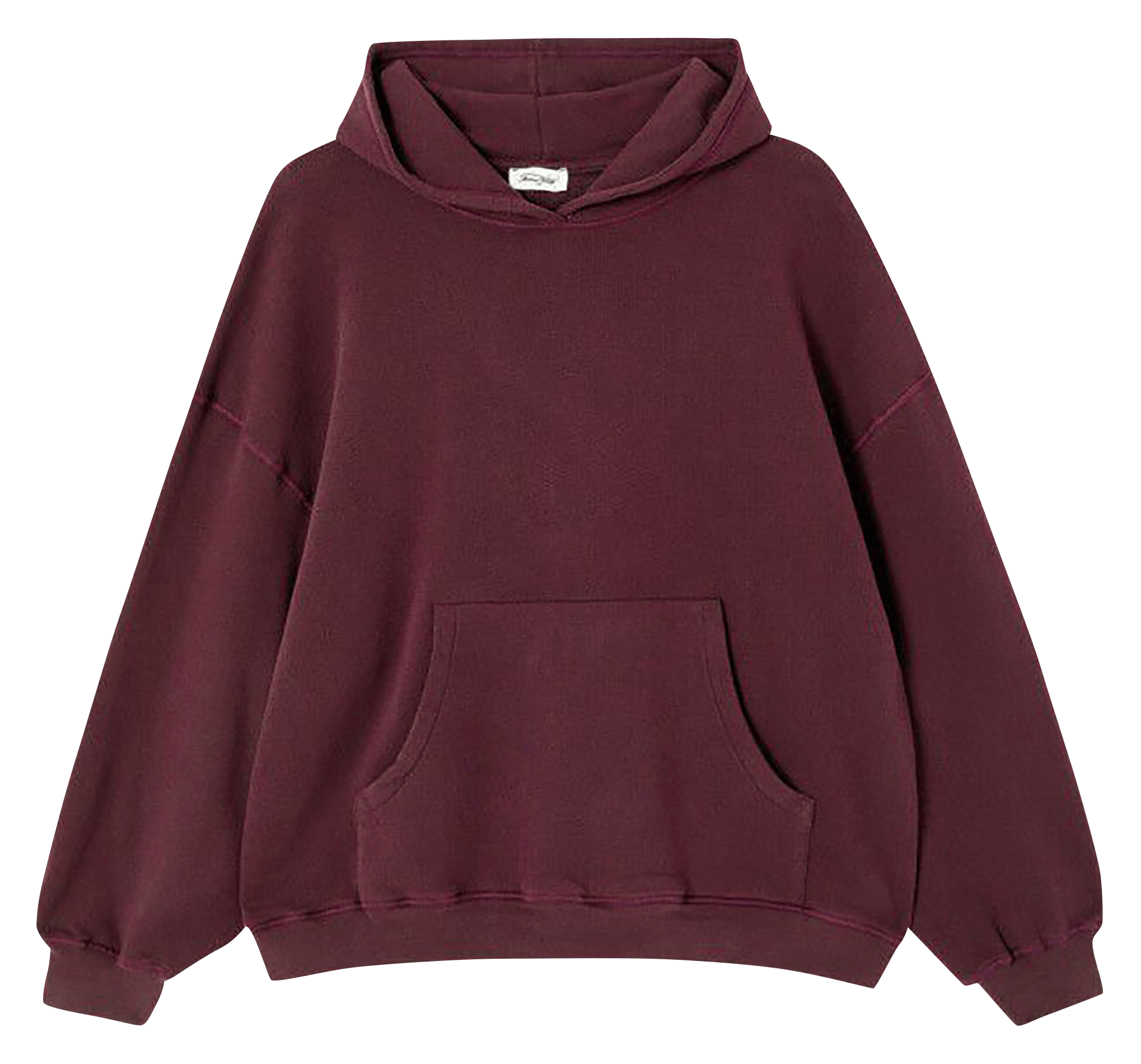 Oversized heathered hoodie AMERICAN VINTAGE