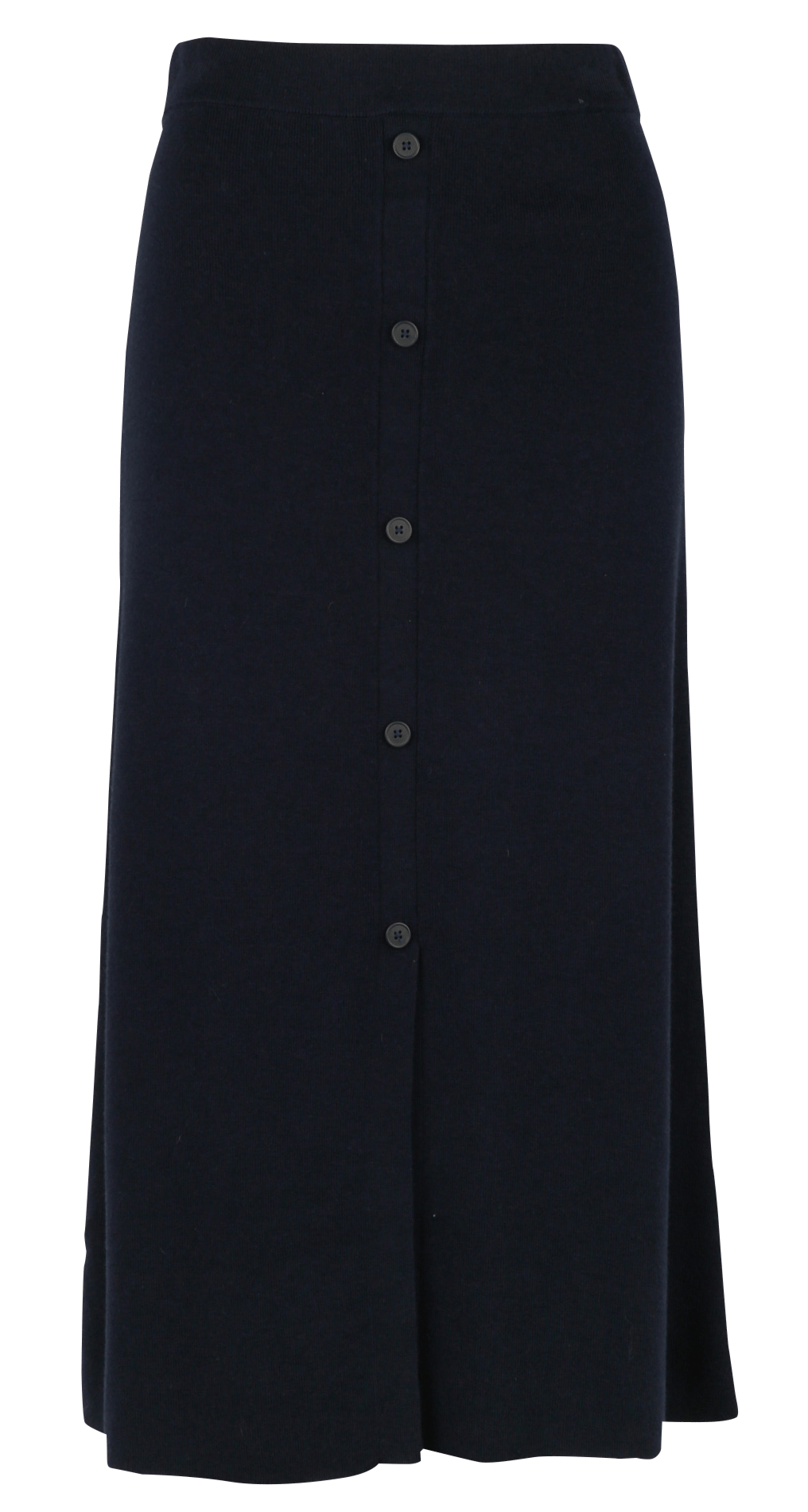 Flared knit midi skirt HARTFORD Blue