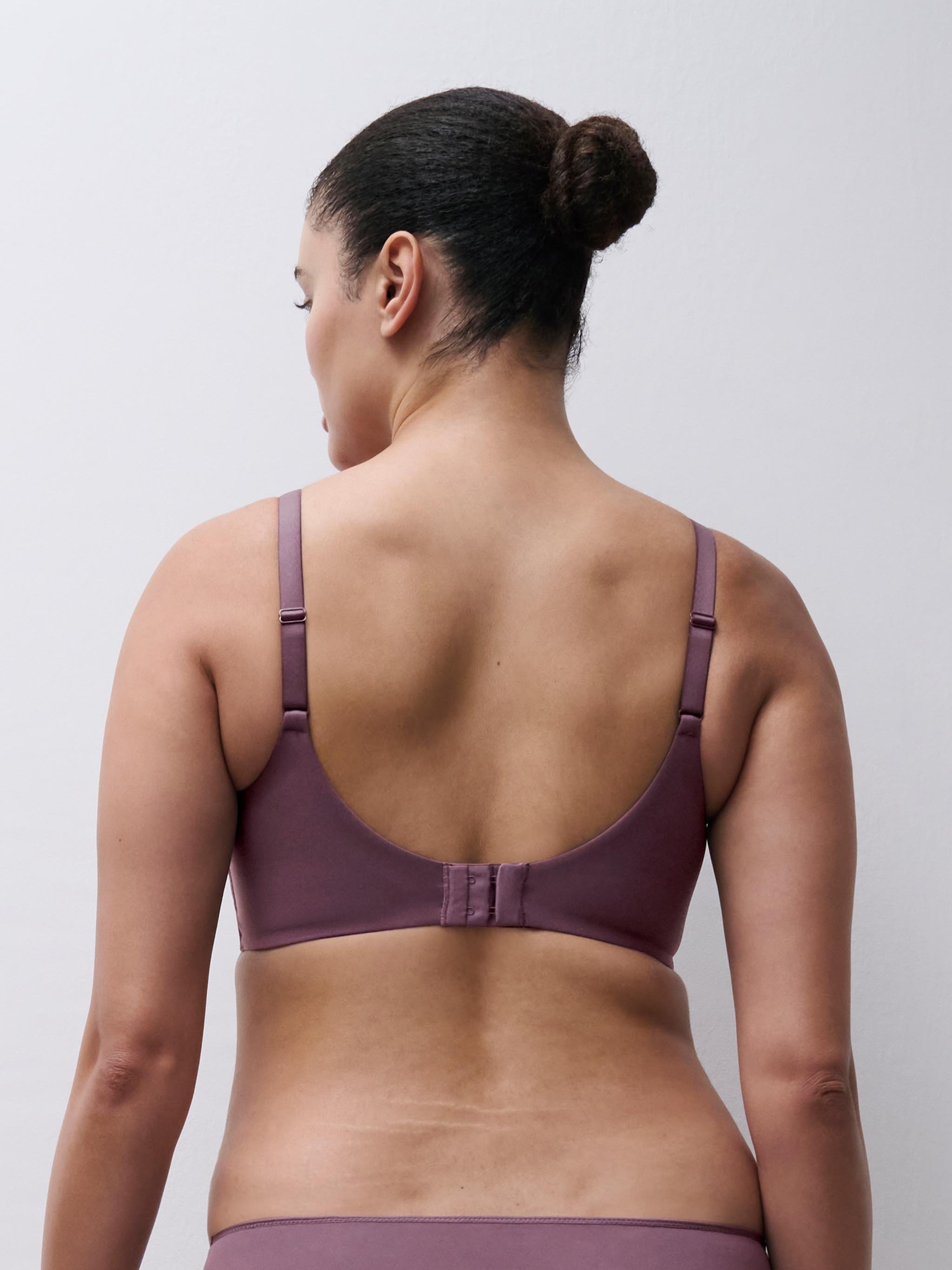 Non-wired support bra with cups | Purple CHANTELLE Women
