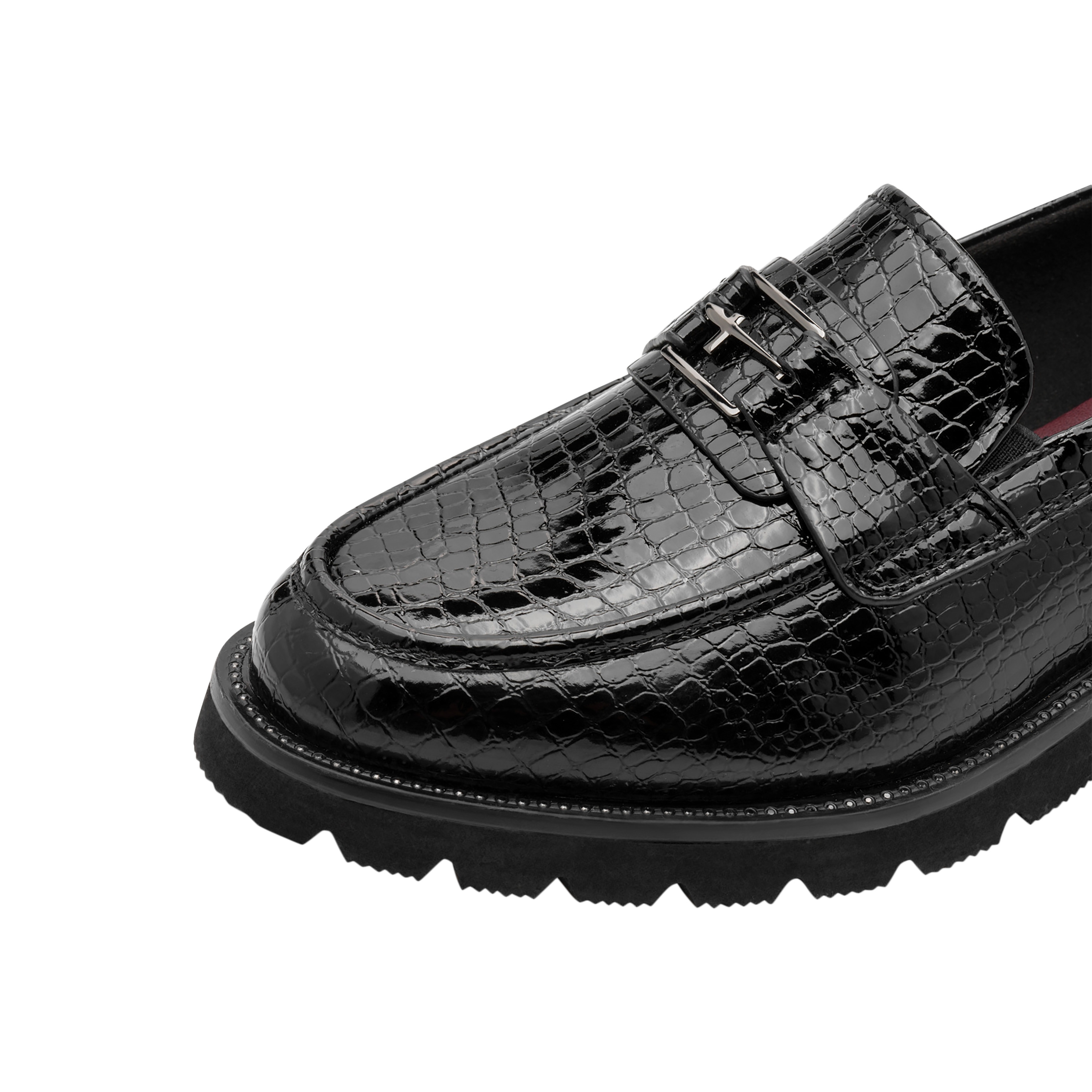 Slip-on moccasin TAMARIS Black