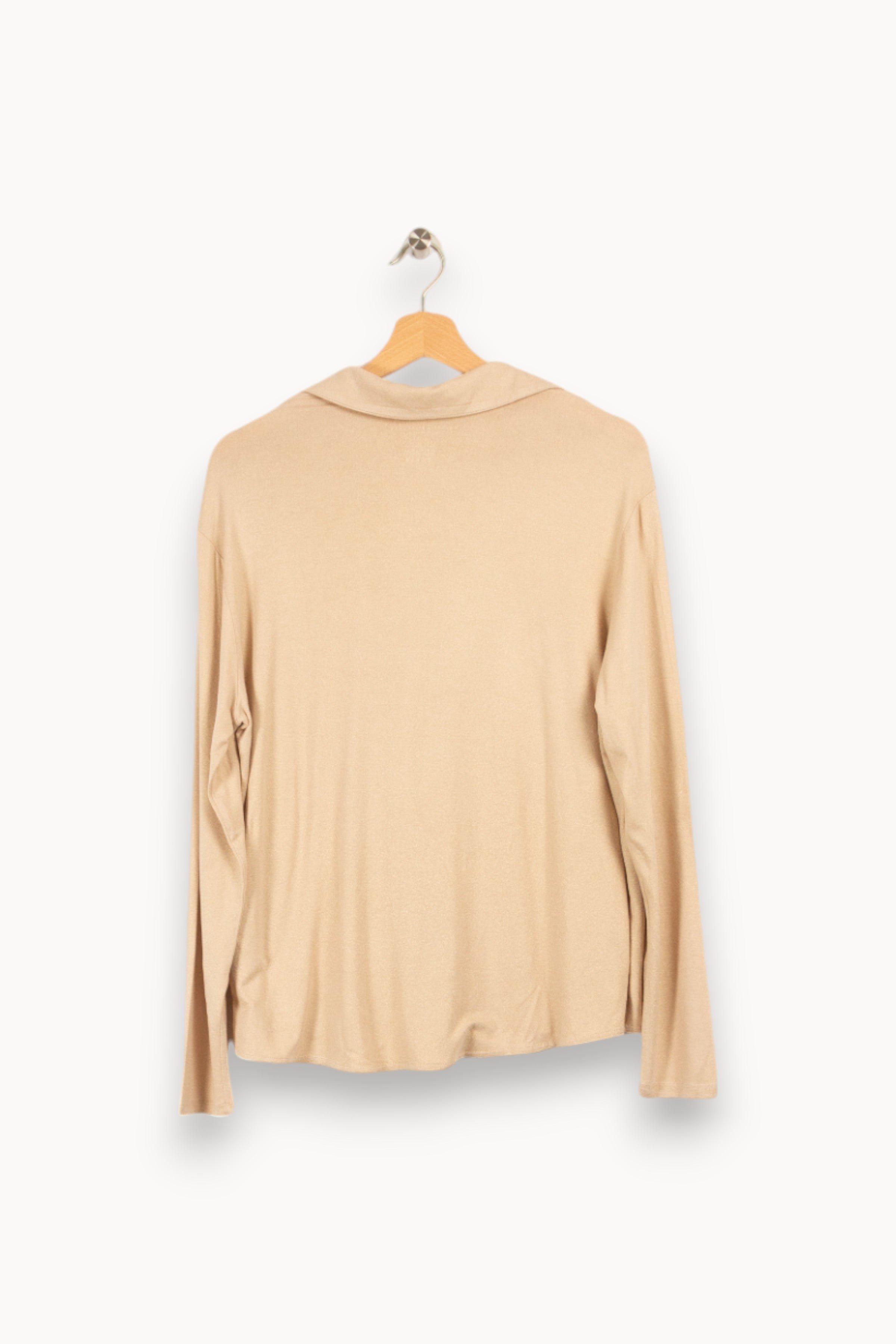 Shirt MAJESTIC FILATURES - SECONDE MAIN Beige