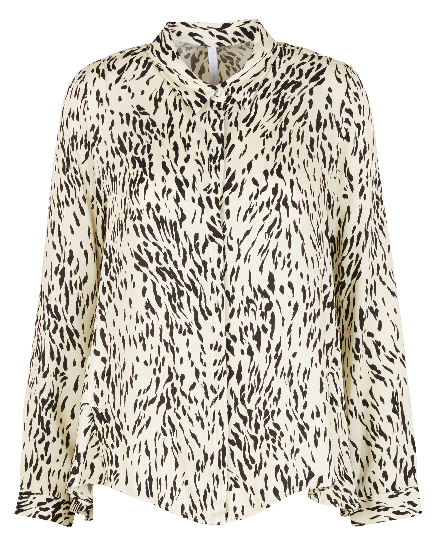 Chemise trapèze imprimée  IMPERIAL Noir