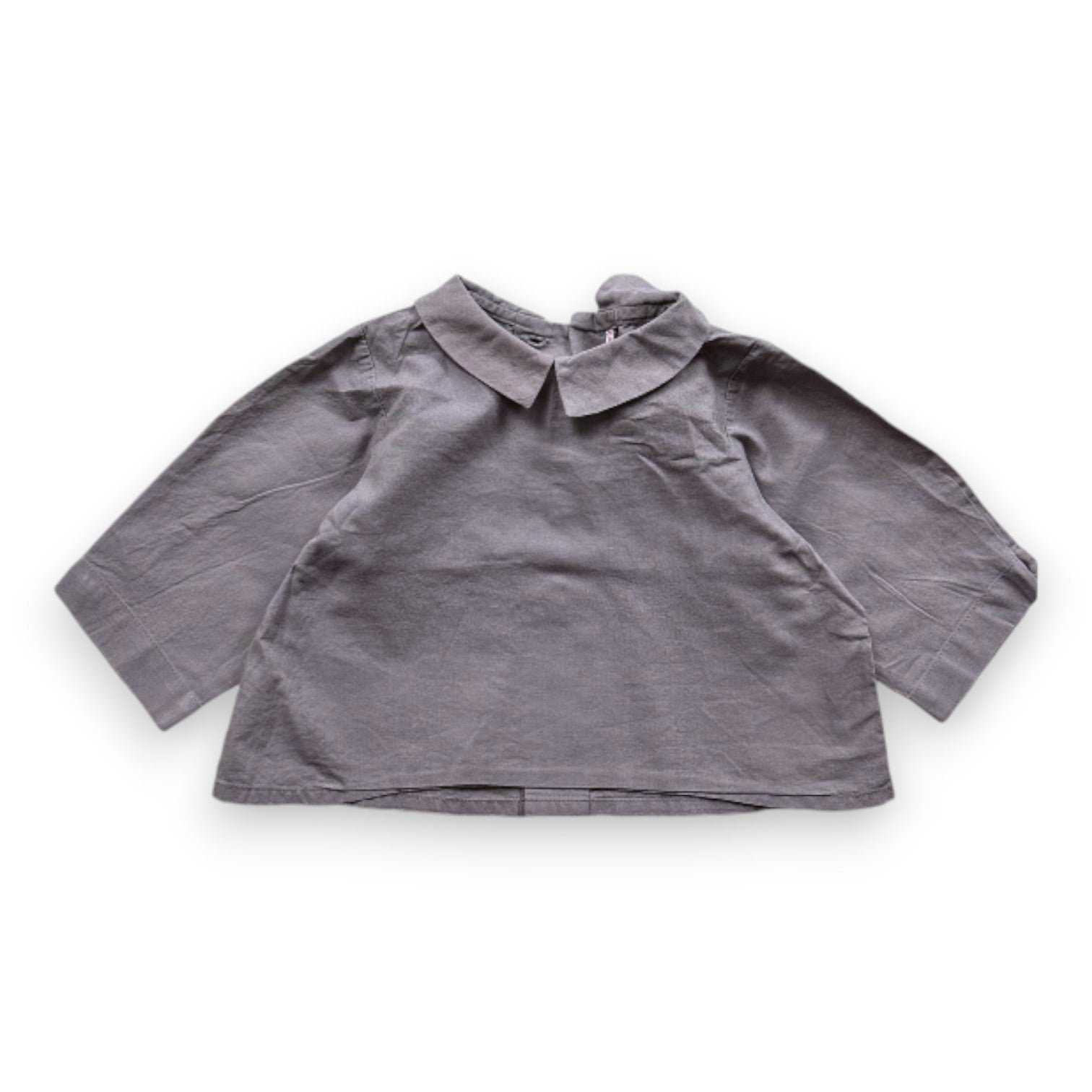 Grey baby blouse - 3 months BONPOINT - Seconde Main Grey