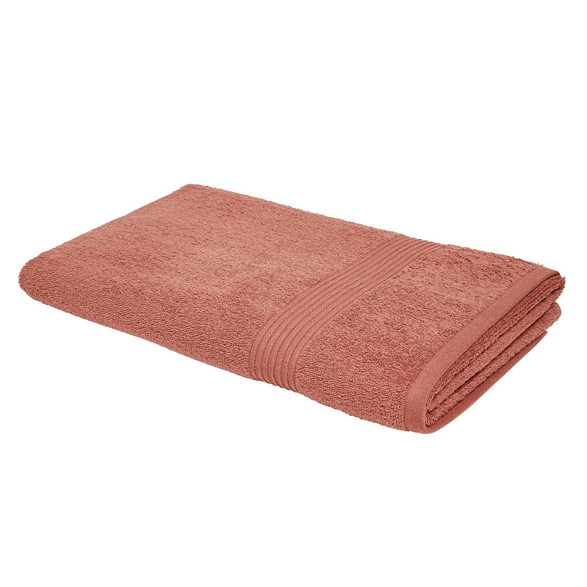 Solid color cotton beach towel TODAY LINGE DE MAISON Red
