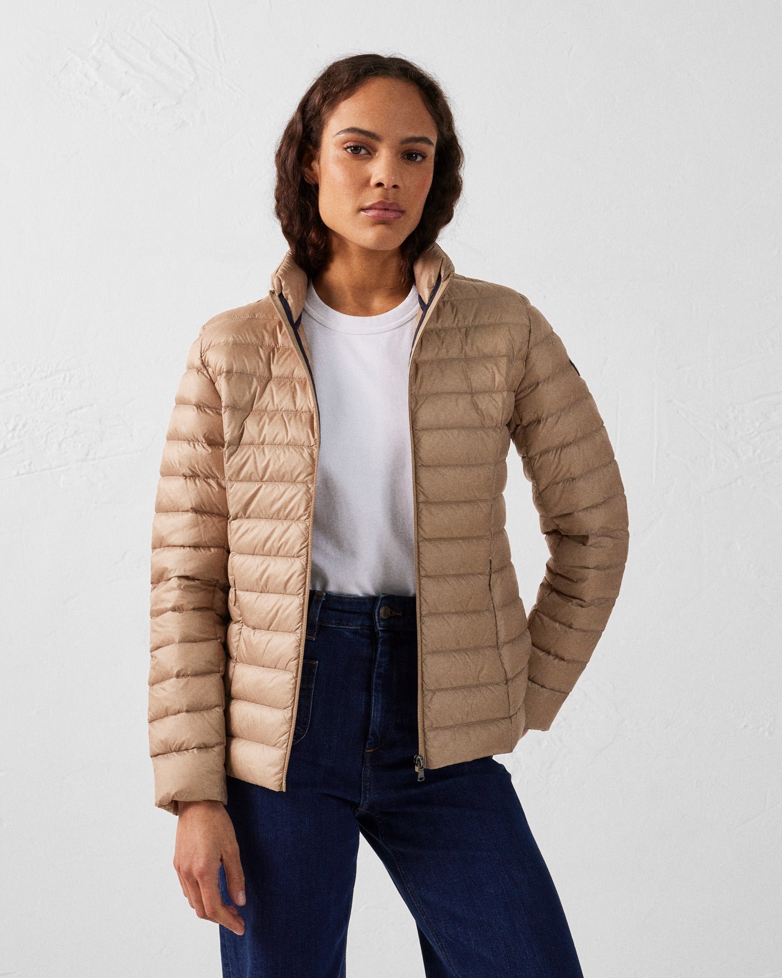 Lightweight down jacket JOTT Beige