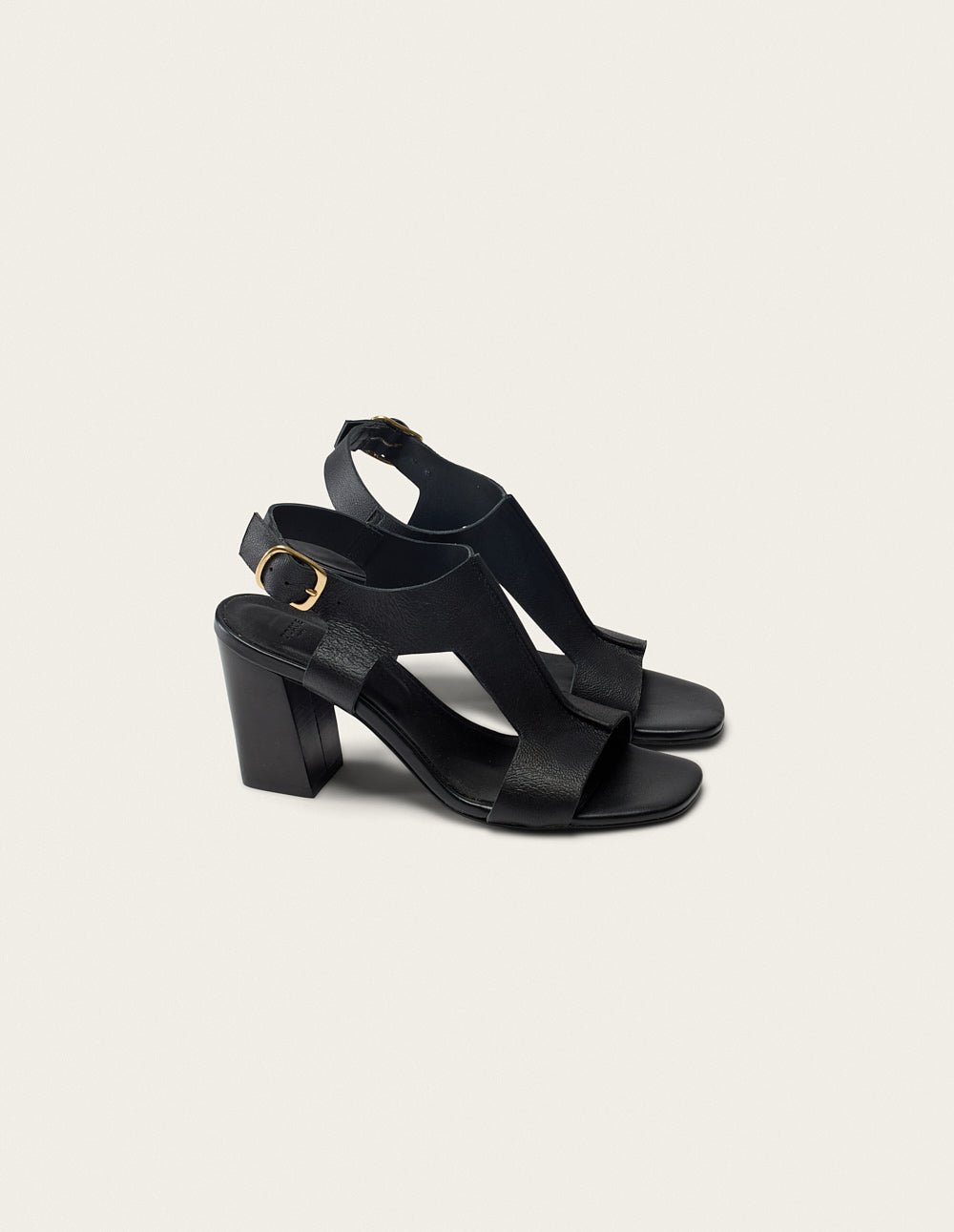 Heeled sandals ODAJE EX. M.MOUSTACHE Black