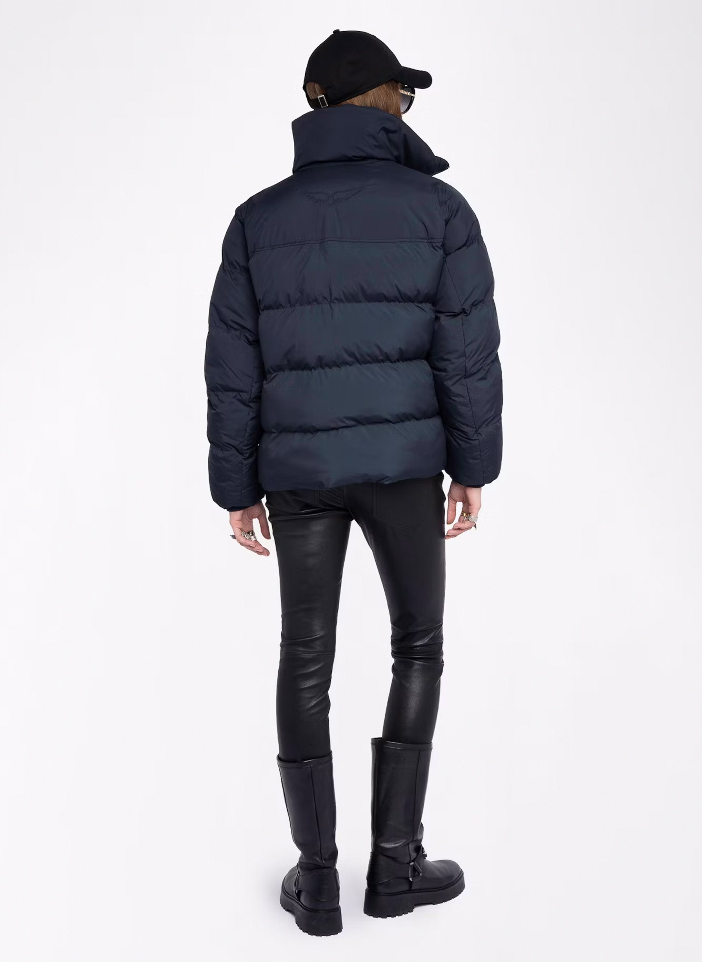 Piumino corto trapuntato monocolore ZADIG&VOLTAIRE Blu