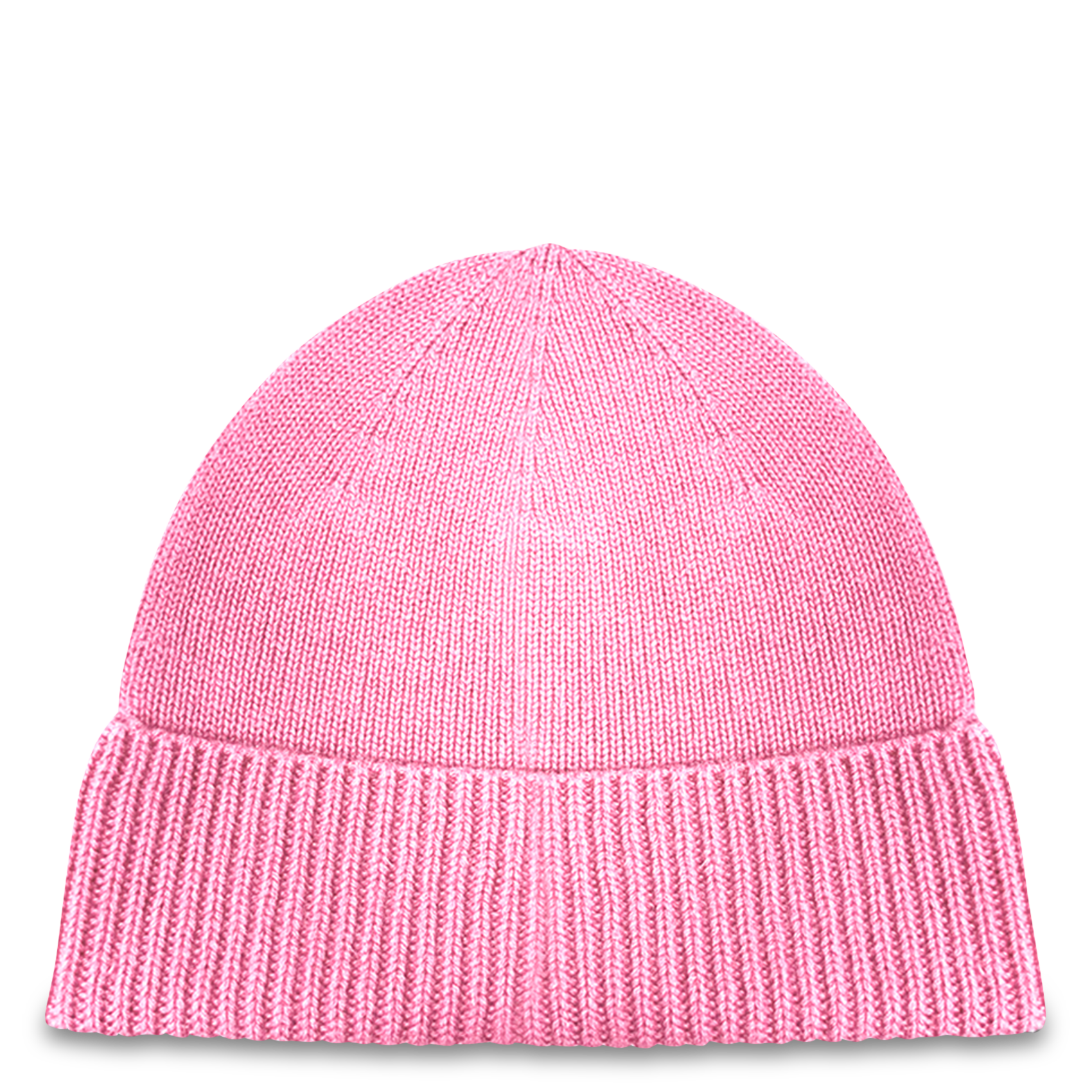 Bonnet uni en cachemire CEZEMBRE Rose