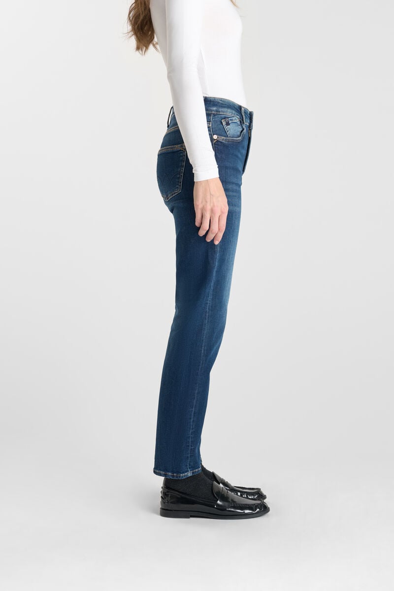 Straight leg jeans, length 34 LE TEMPS DES CERISES Blue