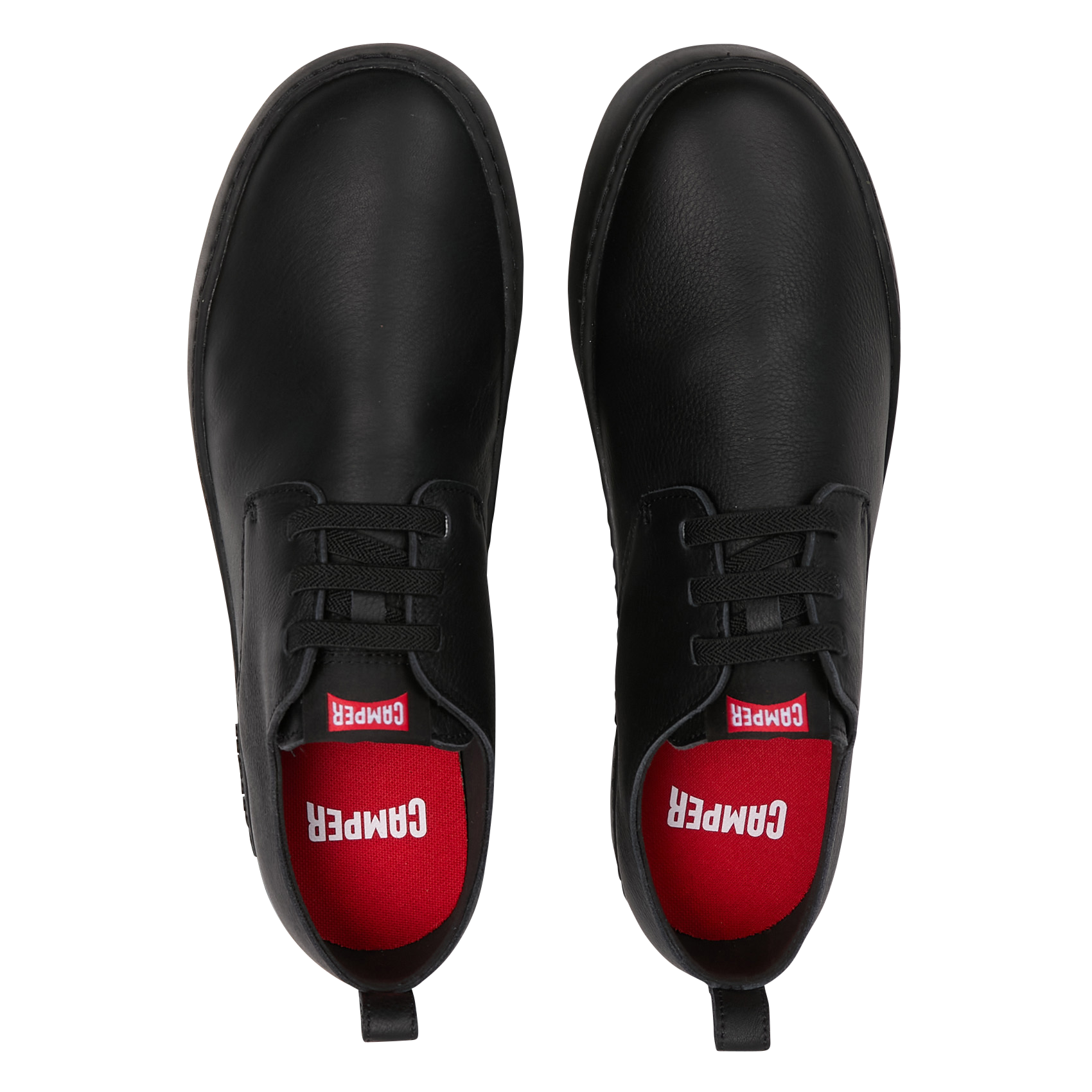 Baskets basses en cuir CAMPER Noir