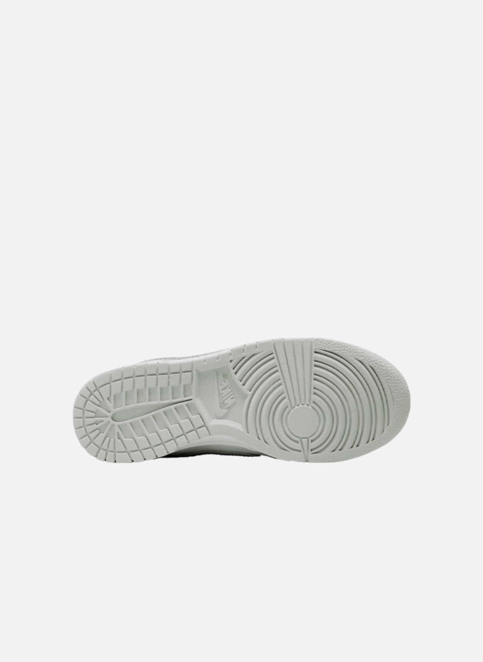 Dunk Low Grey Corduroy Sneakers NIKE White