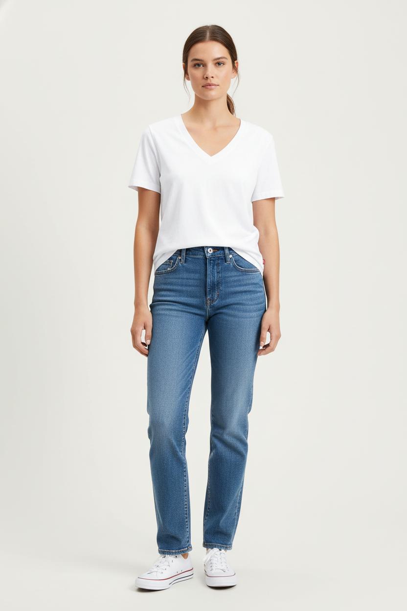 Tommy Badge T-shirt LEVI'S - Seconde main White