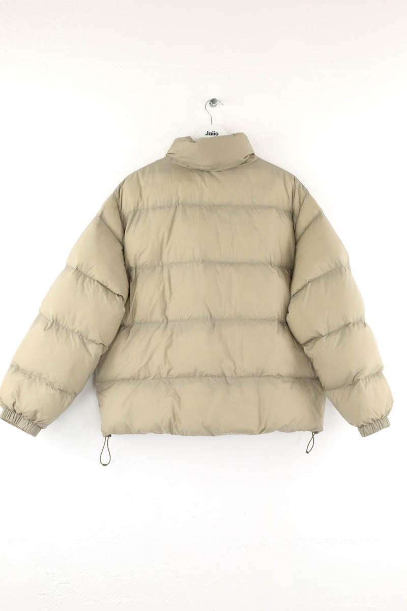 Lightweight quilted padded jacket with high neck LACOSTE - SECONDE MAIN Khaki